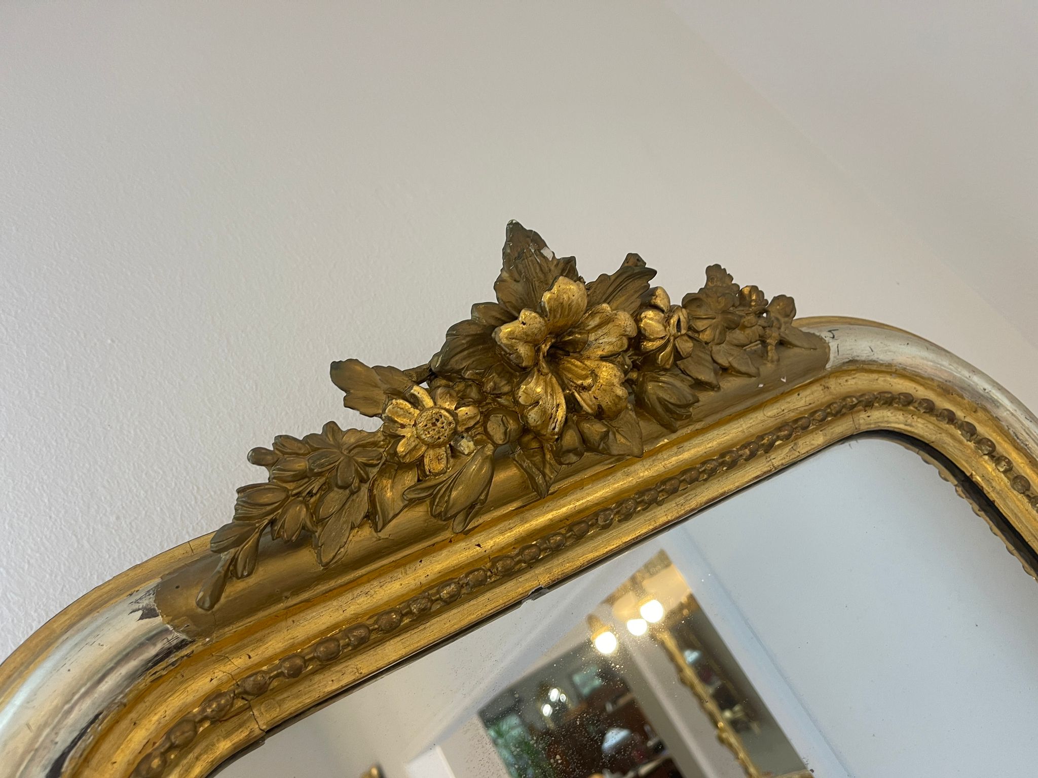 0d6d0b65-f680-4f25-bdbb-a6076fc202ec Goldener Florentiner Rahmen Spiegel Original A4561