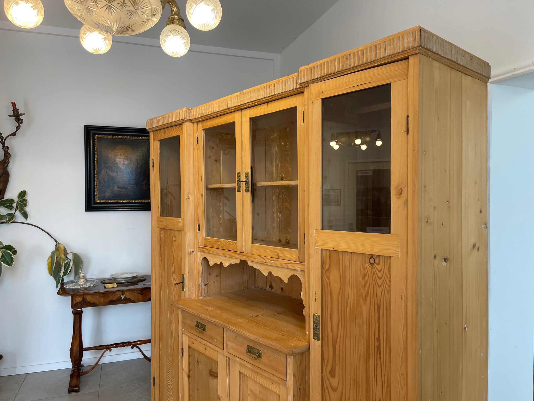 Jugendstil Garderobenschrank Dielenschrank Bauernmöbel  G1514