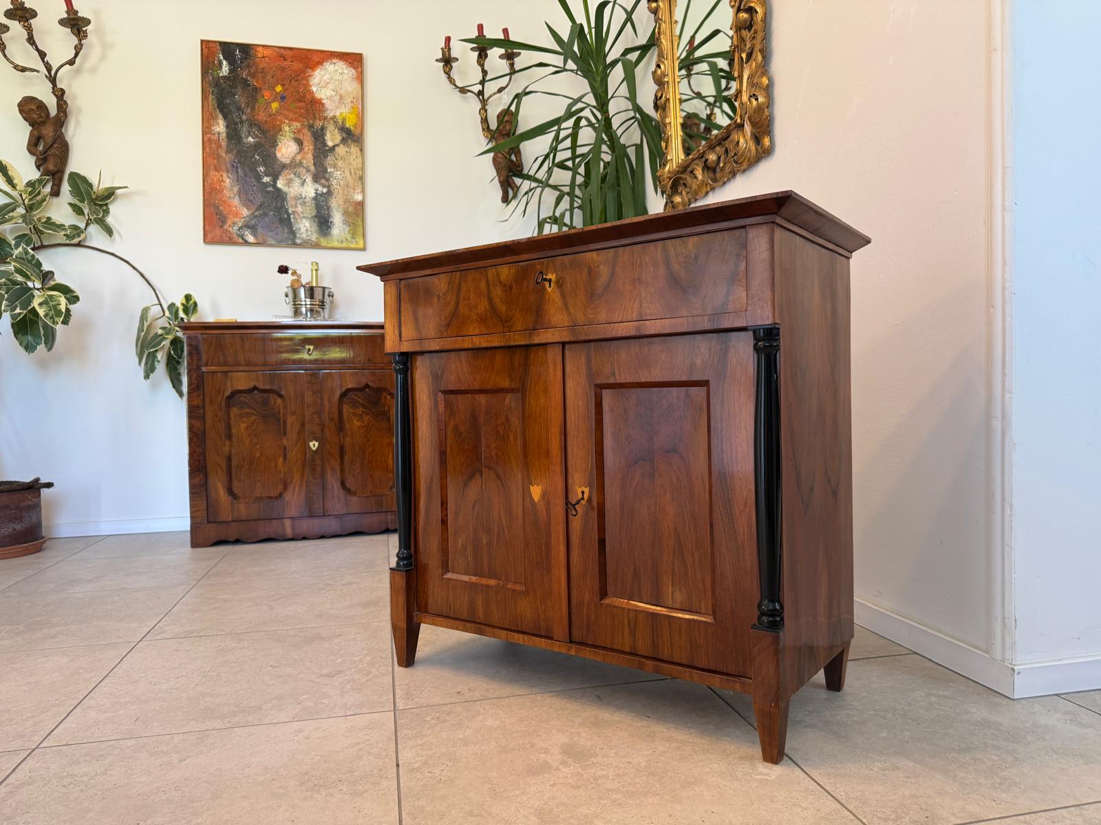 Originales Biedermeier Trumeau Anrichte Antiquität G1840