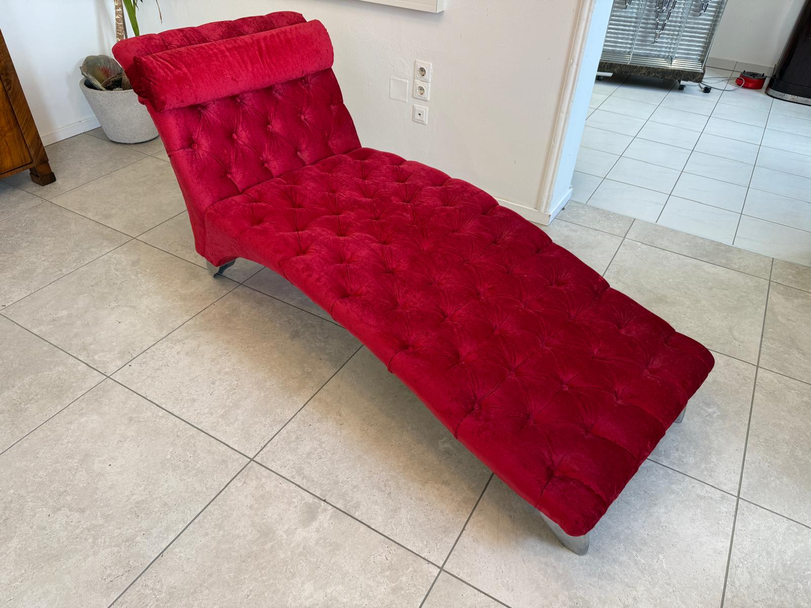 Chesterfield Clubsofa Diwan Couch Antikbraun Zigarrenbraun D2519