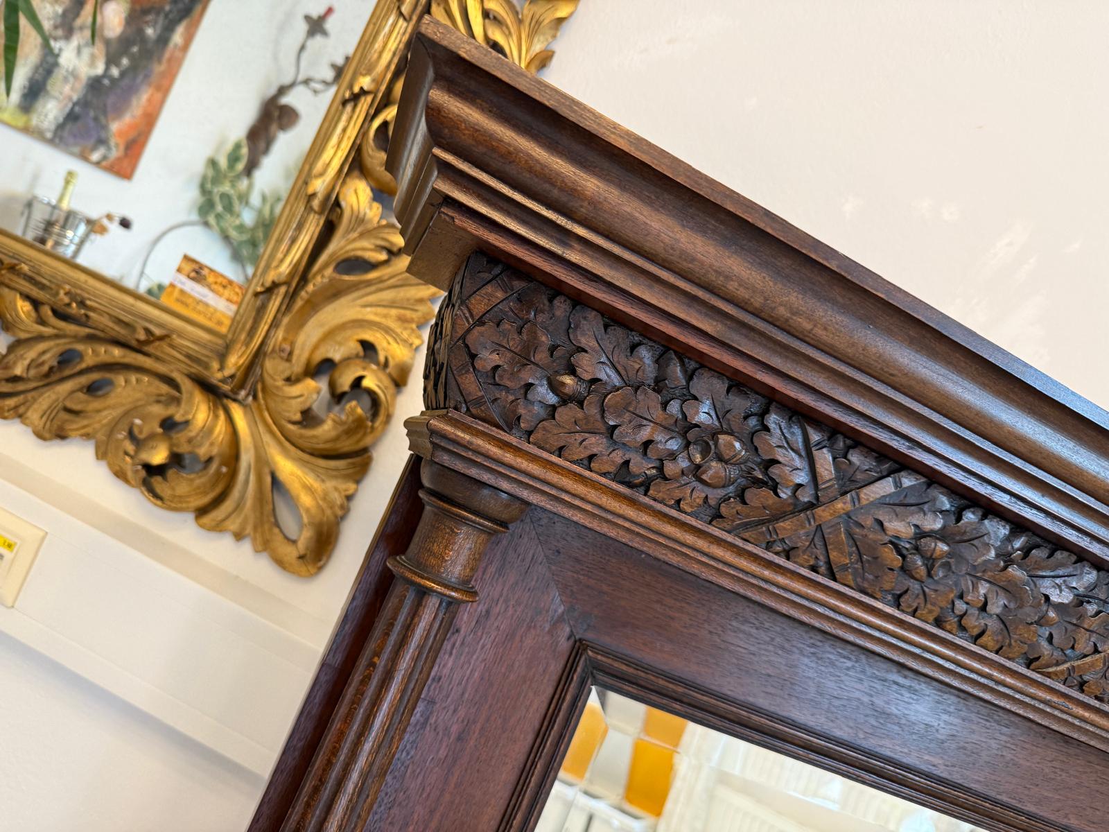 Gründerzeit Wandspiegel Dekospiegel Antik G2143