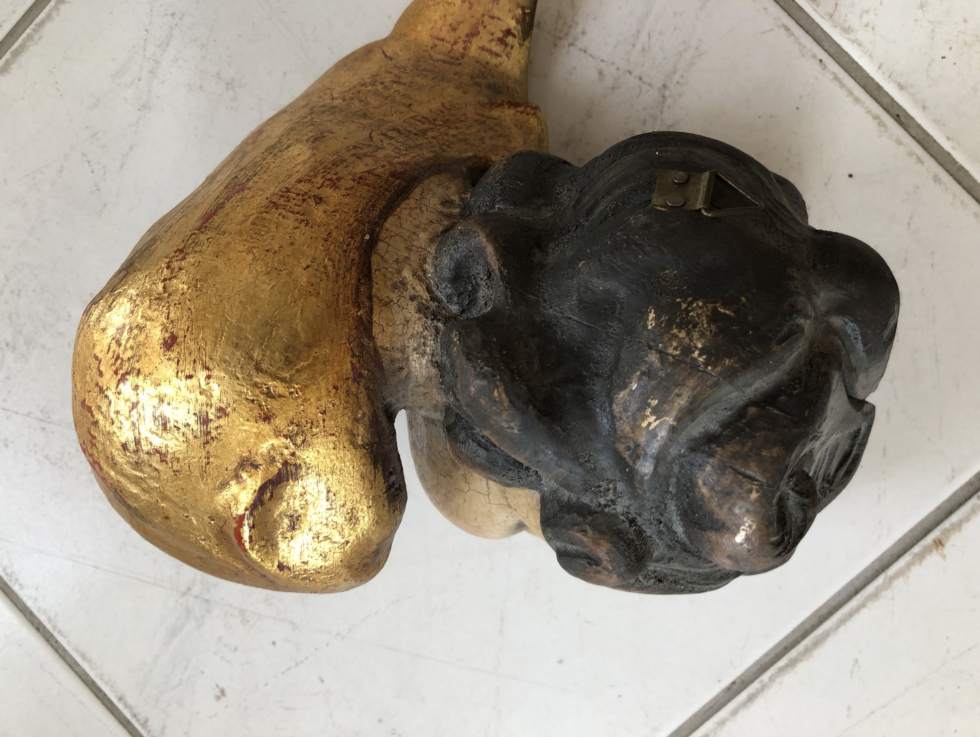 barock-biedermeier-empire-antik_165 hübscher Engelskopf Holzengel Holzgeschnitzt 19 x 21cm X2042