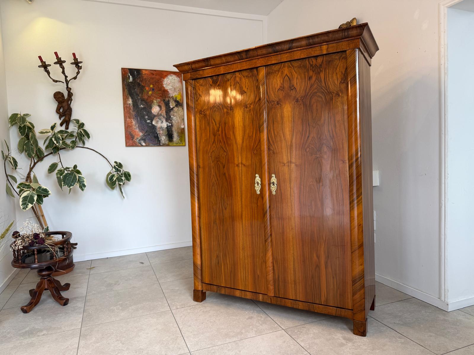 SALE Biedermeier Schrank Kleiderkasten Hallenschrank Antiquität Restauriert D2870