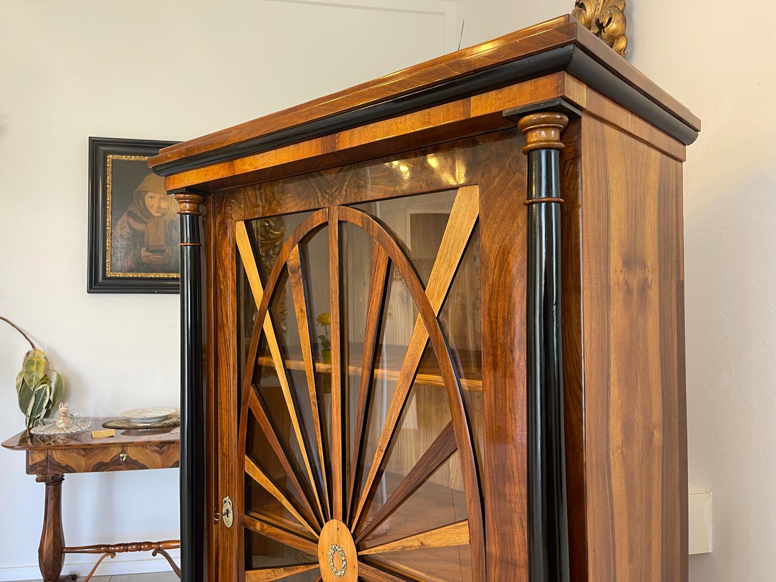 Sale Empire Vitrine Sonnenvitrine Bücherschrank Antiquität G1372