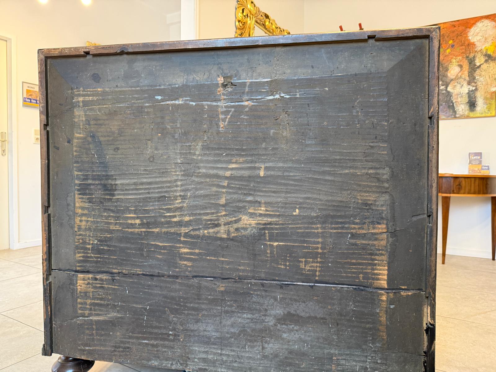 Authentischer Barock Schreibsekretär Sekretär Kommode Antiquität  G2374