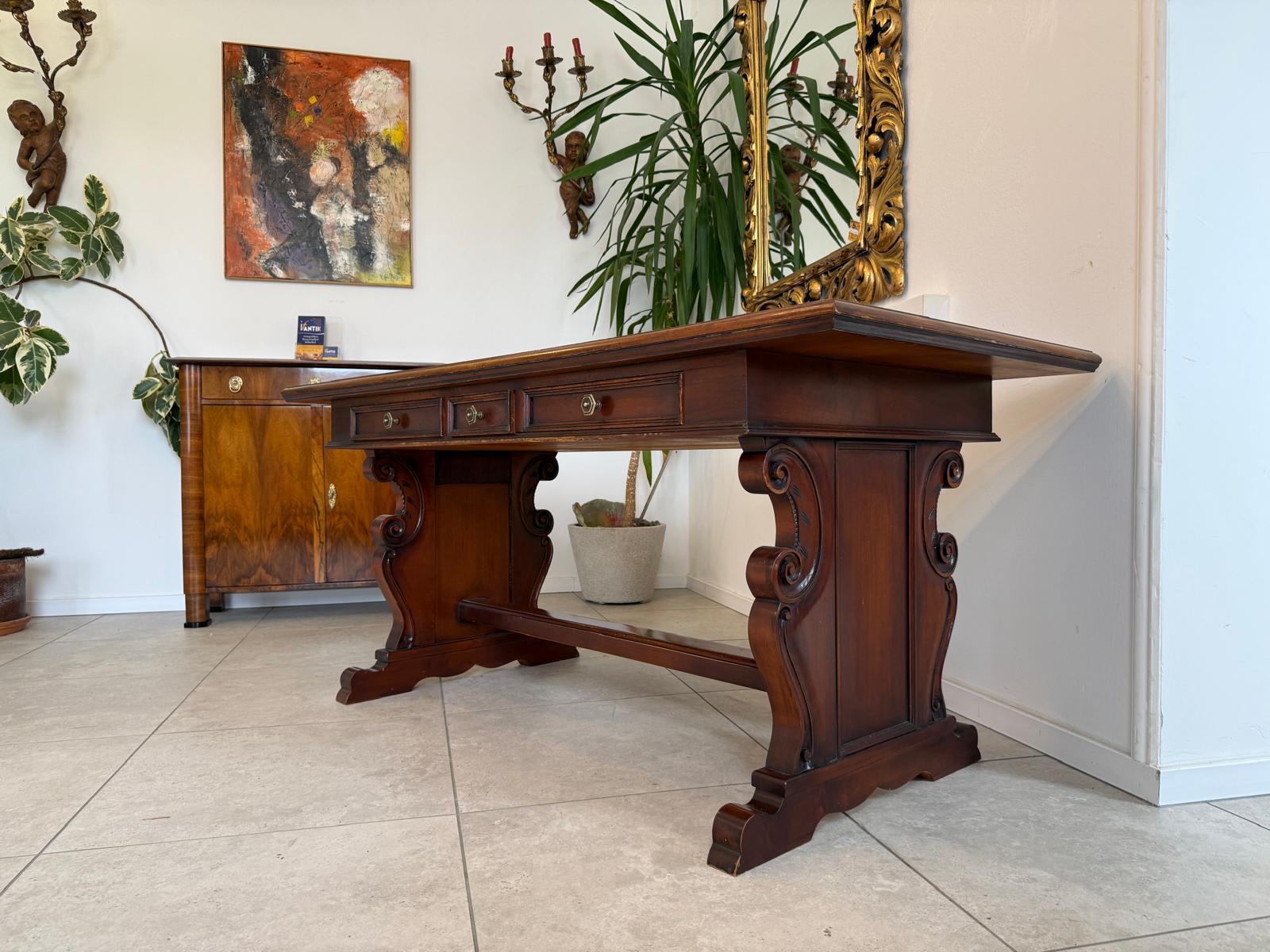 Schreibtisch Schreibsekretär Barockstil D2360