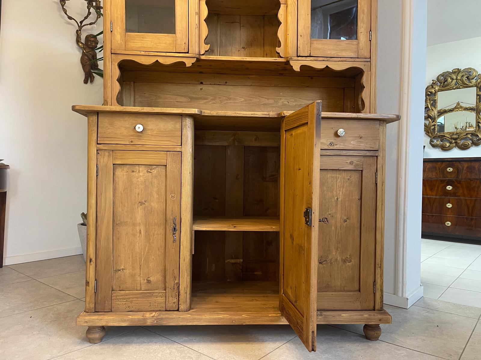 Jugendstil Küchenbuffet Küchenschrank Küchenkredenz A5159