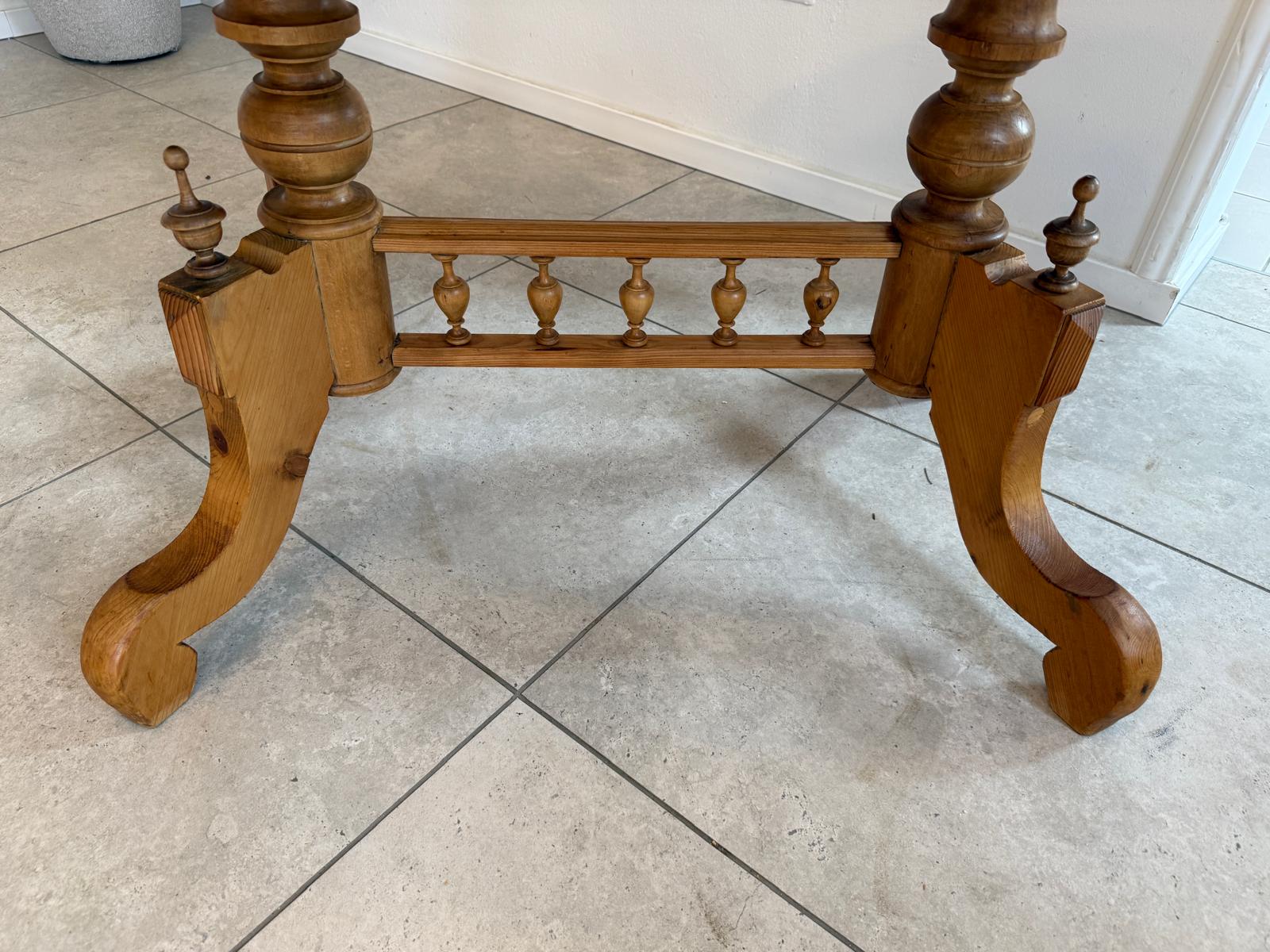 Bauerntisch Landhaustisch Gründerzeit Stil Burgenländer D1230