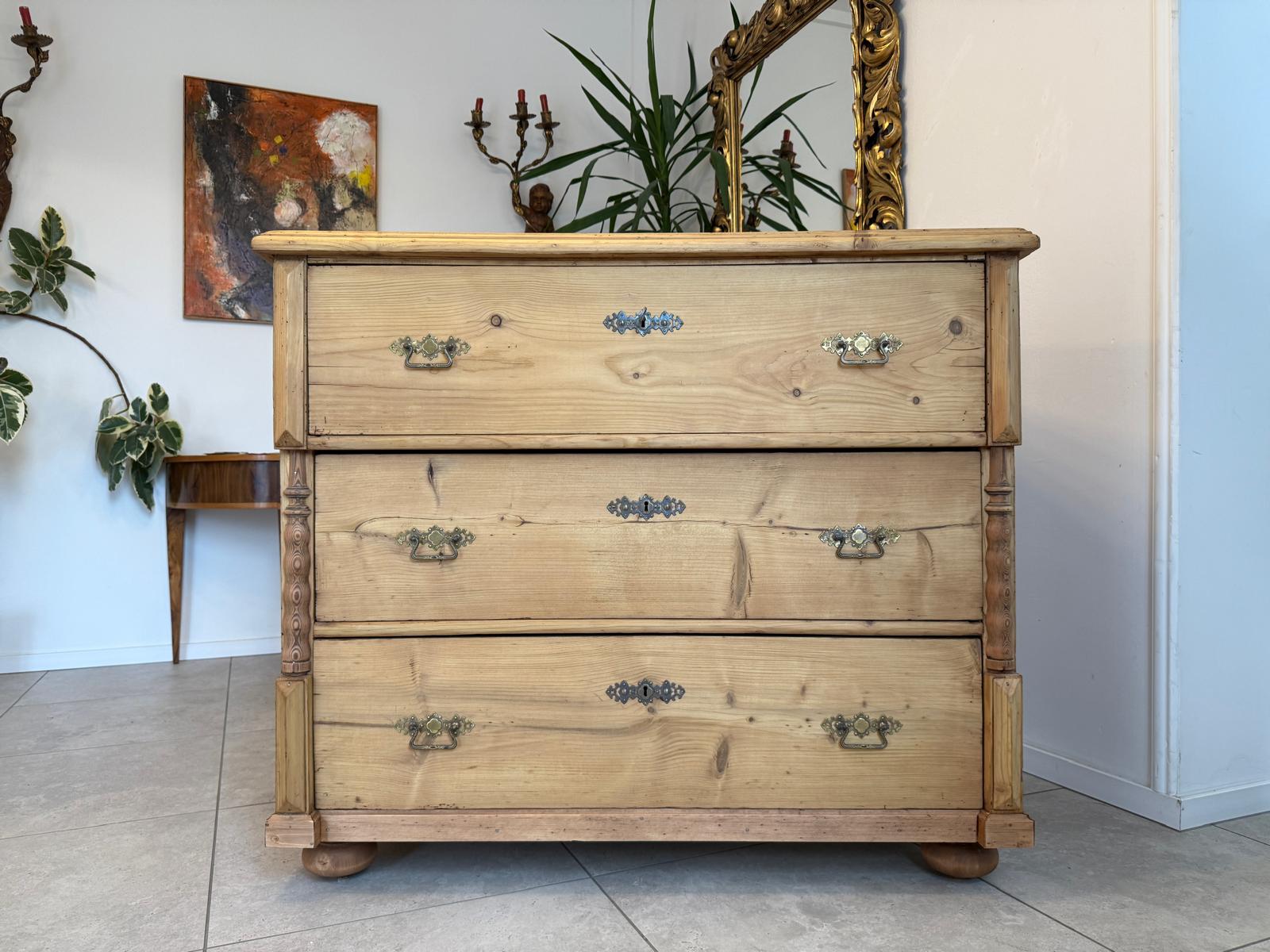 restaurierte Biedermeier Kommode Ladenkommode Antik G2295