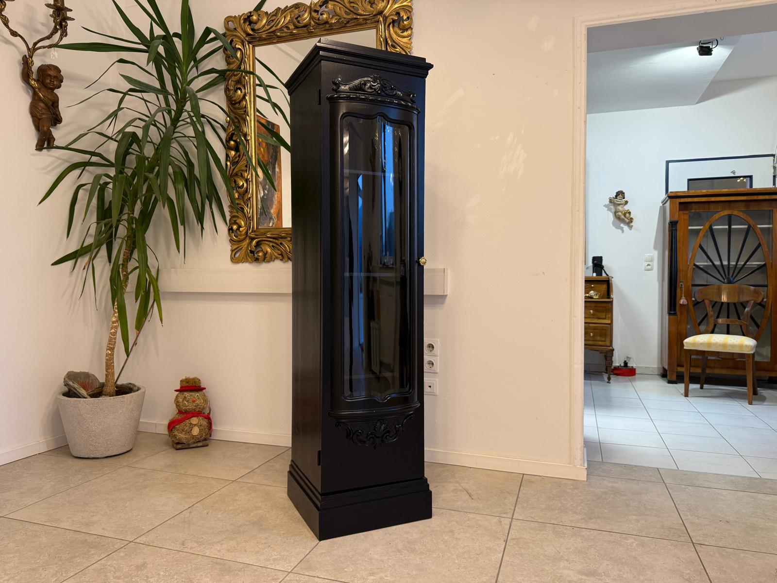 Sale Restauriertes Jugendstil Vitrine Pfeilervitrine Glasschrank Traum G2390