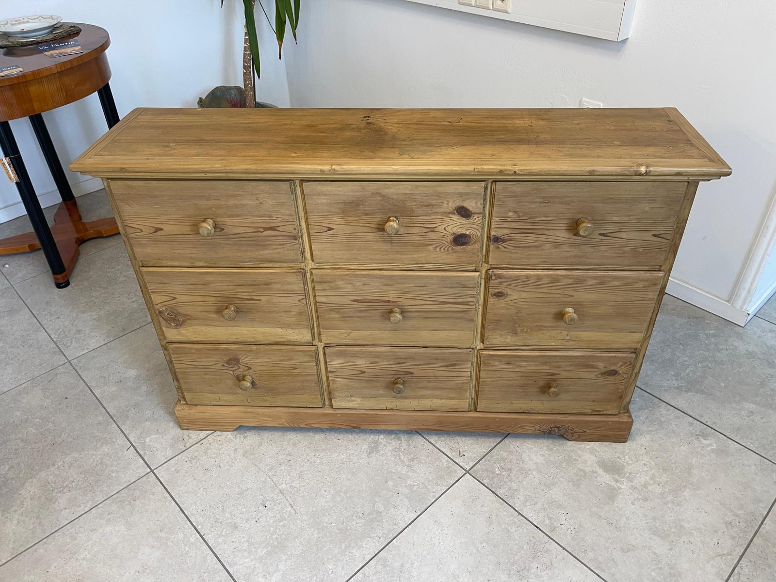 Bäuerliche Kommode 9 Ladenkommode Landhausmöbel Weichholzmöbel G1251