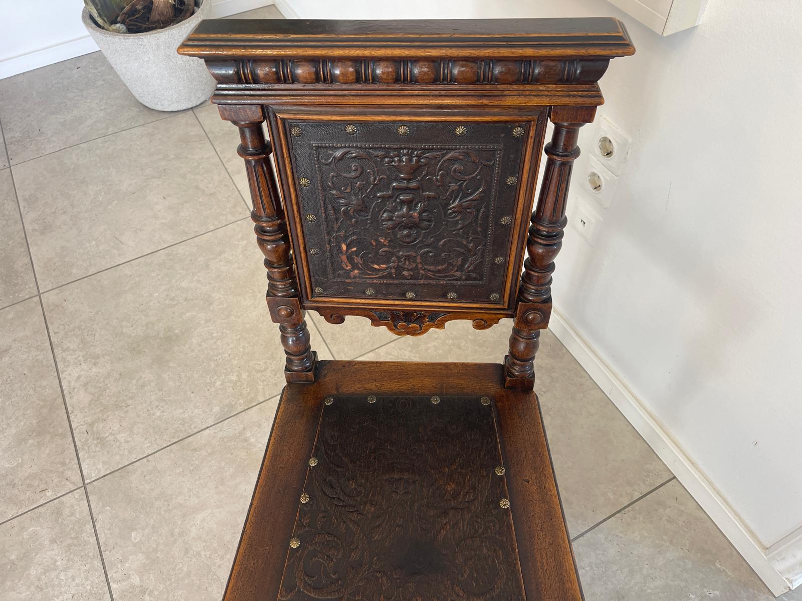 54e3a50a-1f2e-4f61-bc10-f1115b5c04b4 Originaler Gründerzeit Sessel Stuhl Historismus Stuhl A5079