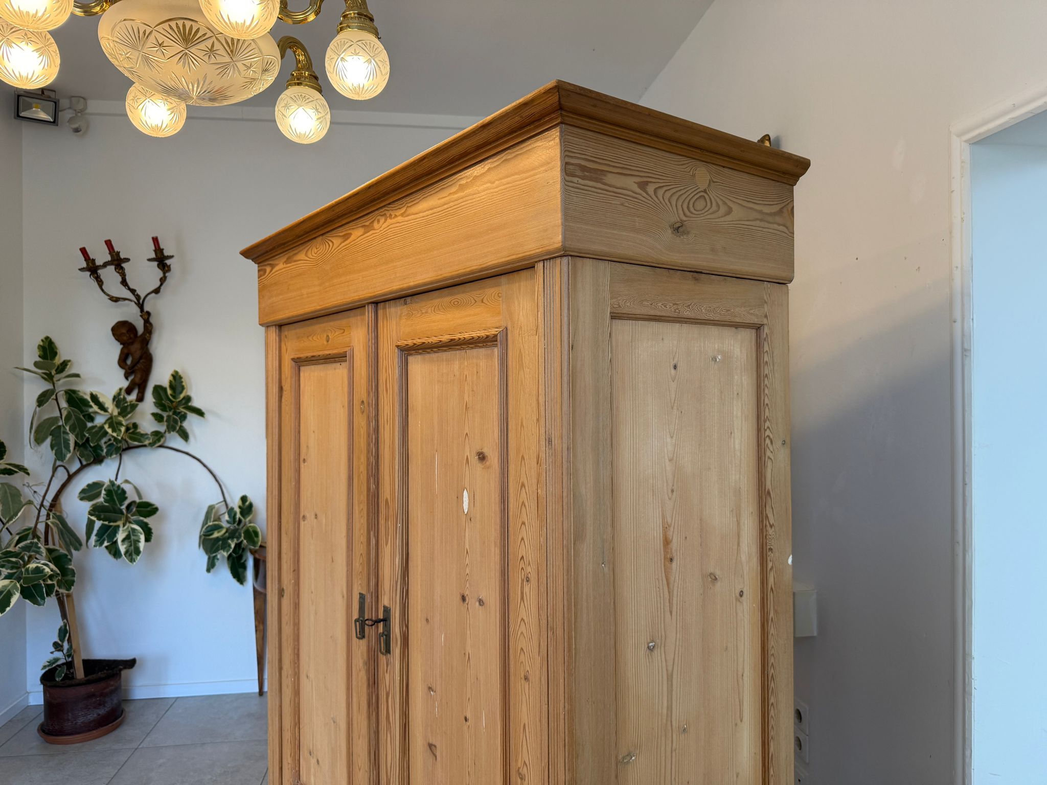 SALE Gründerzeit Bauernschrank Biedermeier Schrank G2230