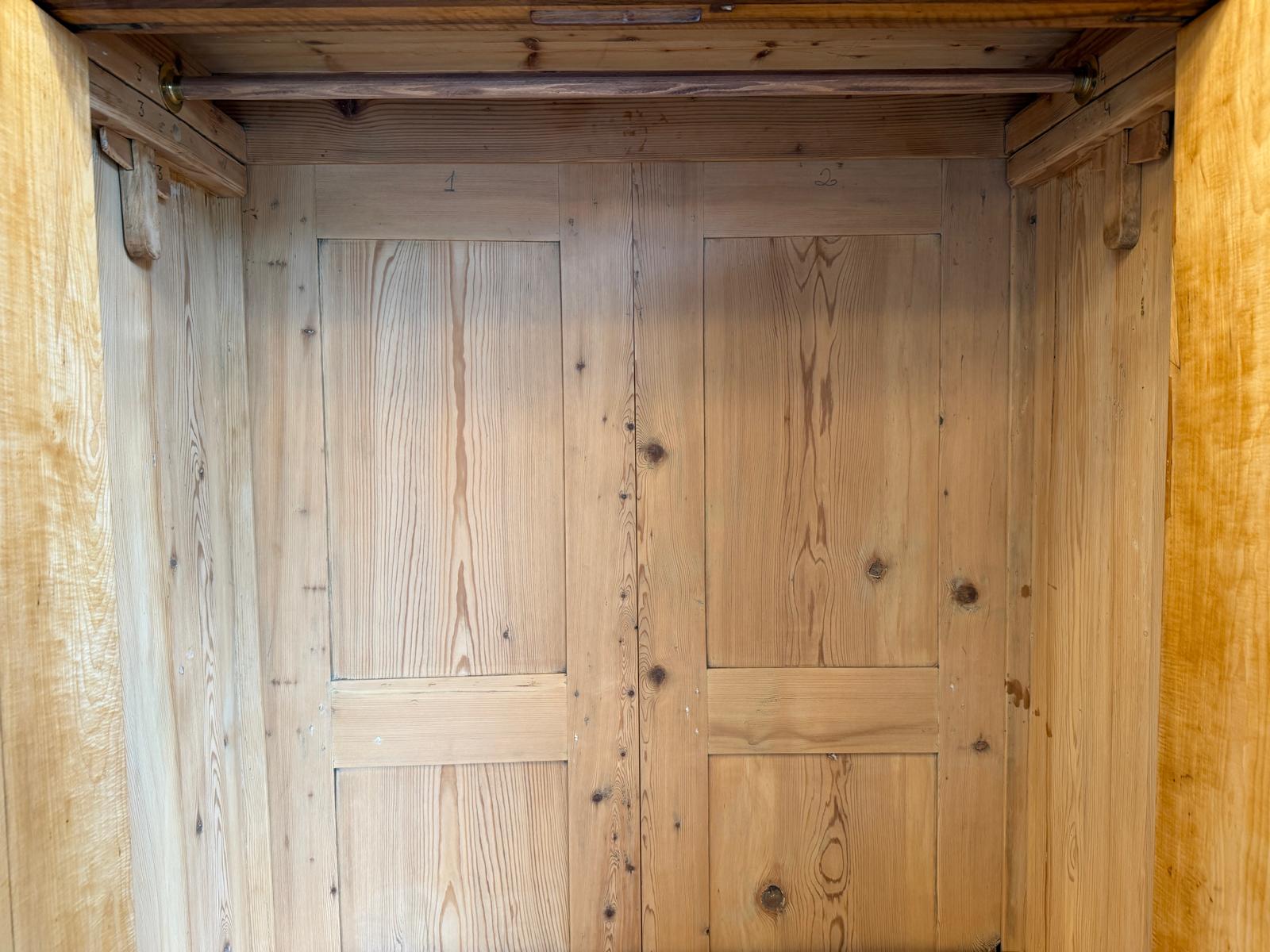 Restaurierter Biedermeier Schrank Kleiderkasten Hallenschrank Antiquität G1837