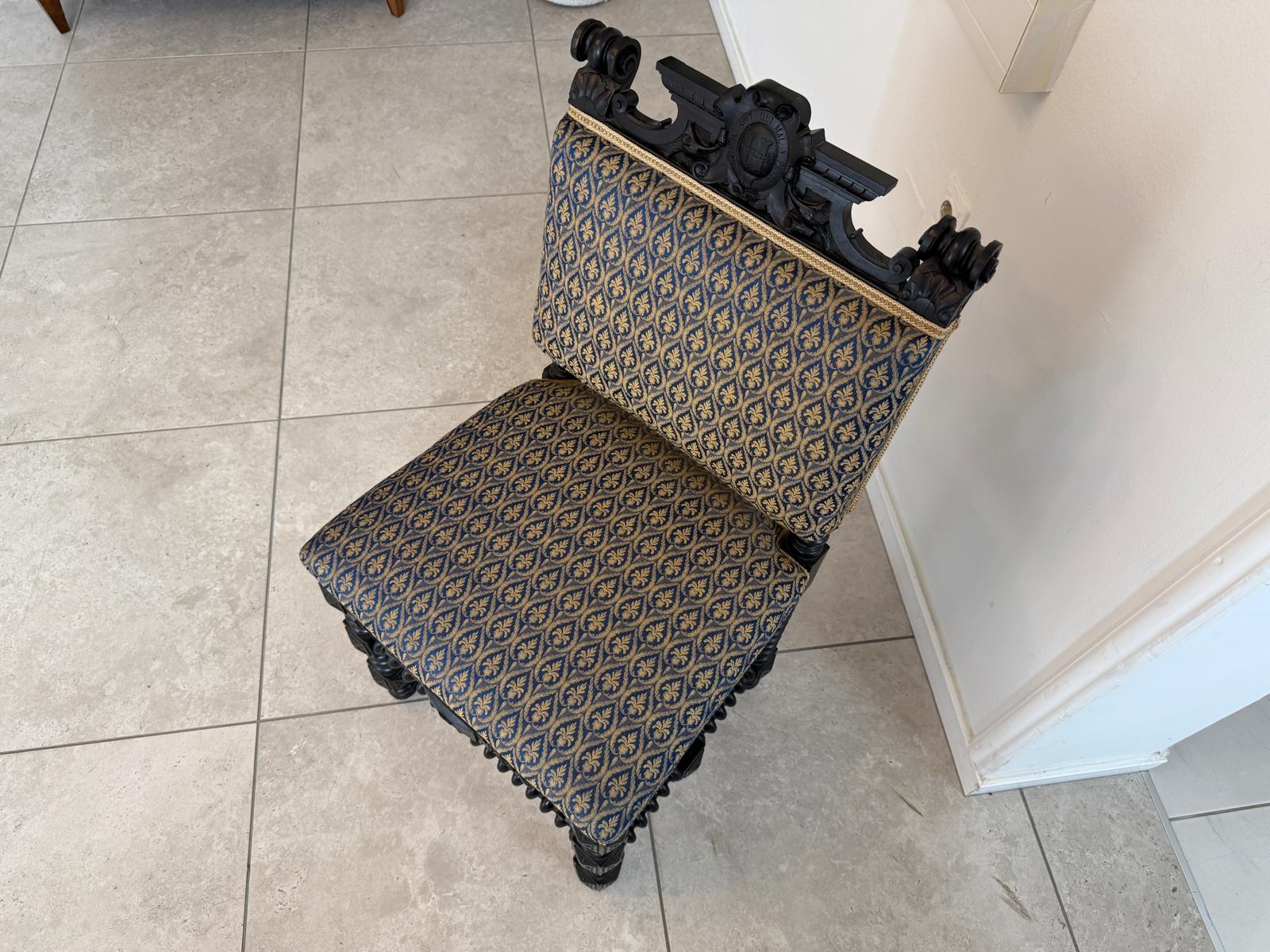 Gründerzeit Historismus Sessel Stuhl um 1875 G1875