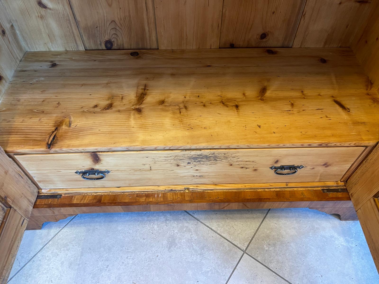 357a6528-a766-40a3-b1b4-254c4e494406 Sale Original Biedermeier Schrank Kasten Restauriert Kirschholz A5109