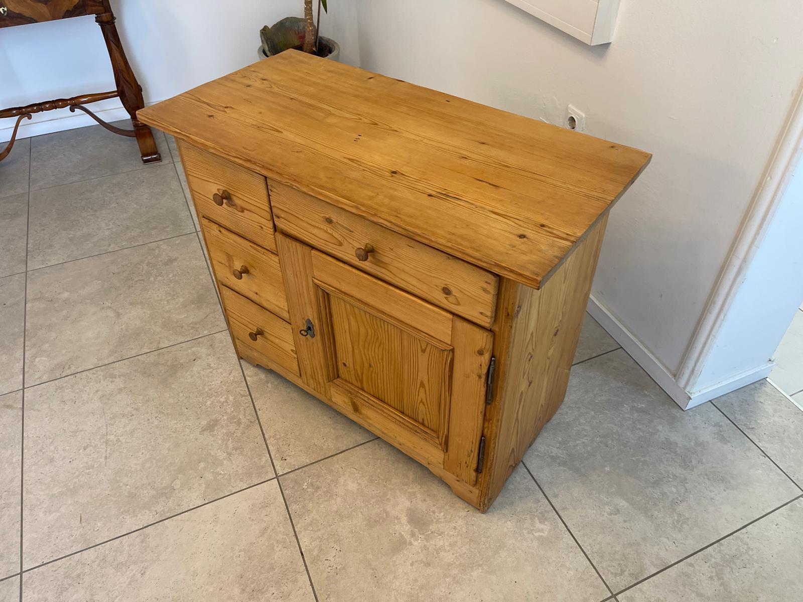 Biedermeier Brotschrank Almerschrank Speiskasten G1395