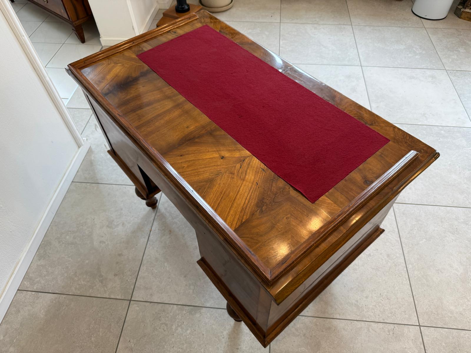 Sale Originaler Gründerzeit Schreibtisch Sekretär Nussholz G1857-1