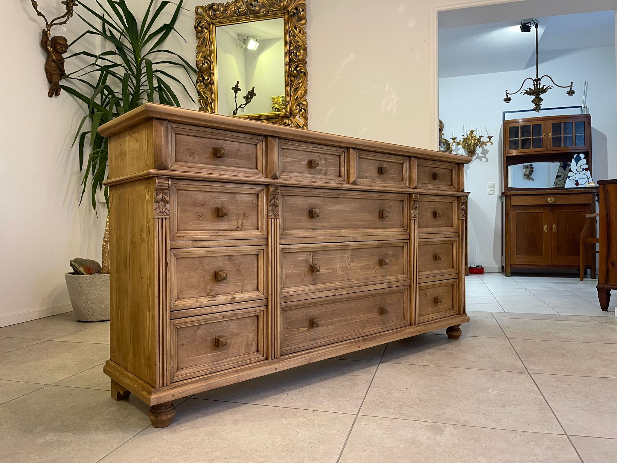 Massivholzkommode Ladenkommode Bauernmöbel Bauernmöbel G1041