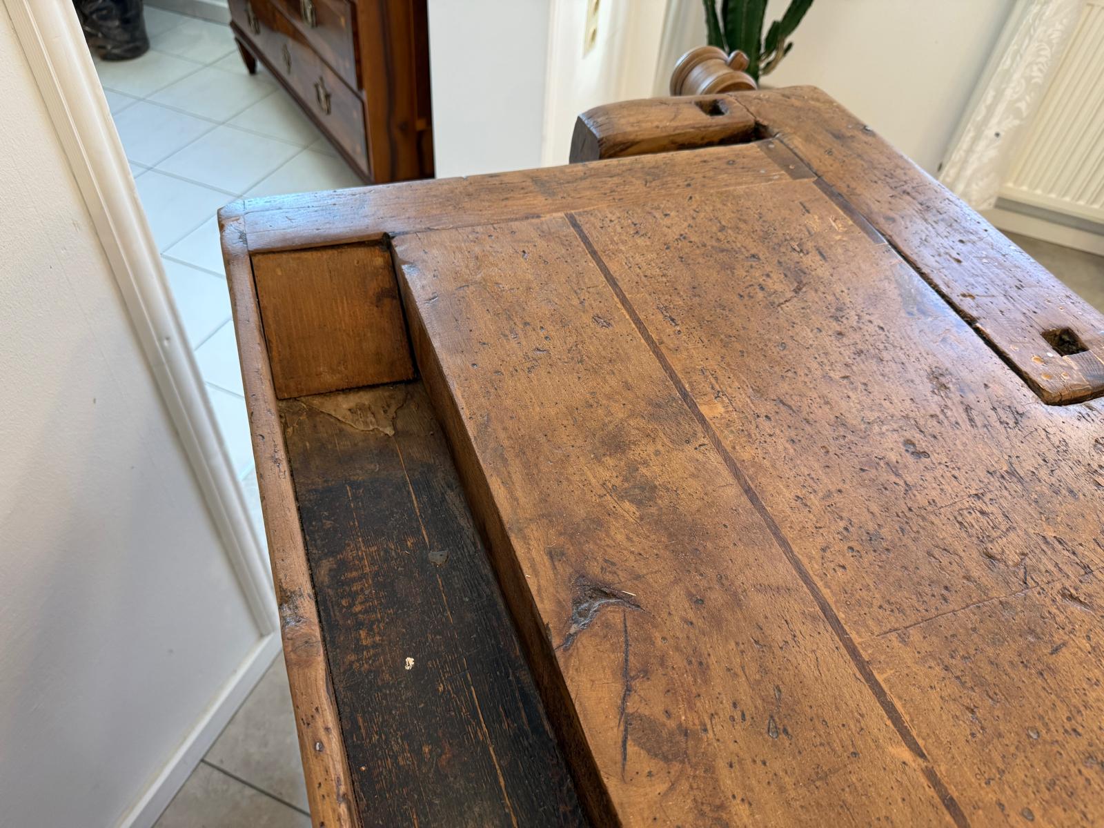 Urige Hobelbank Werkbank Pult Tresen Ladenschrank G2184