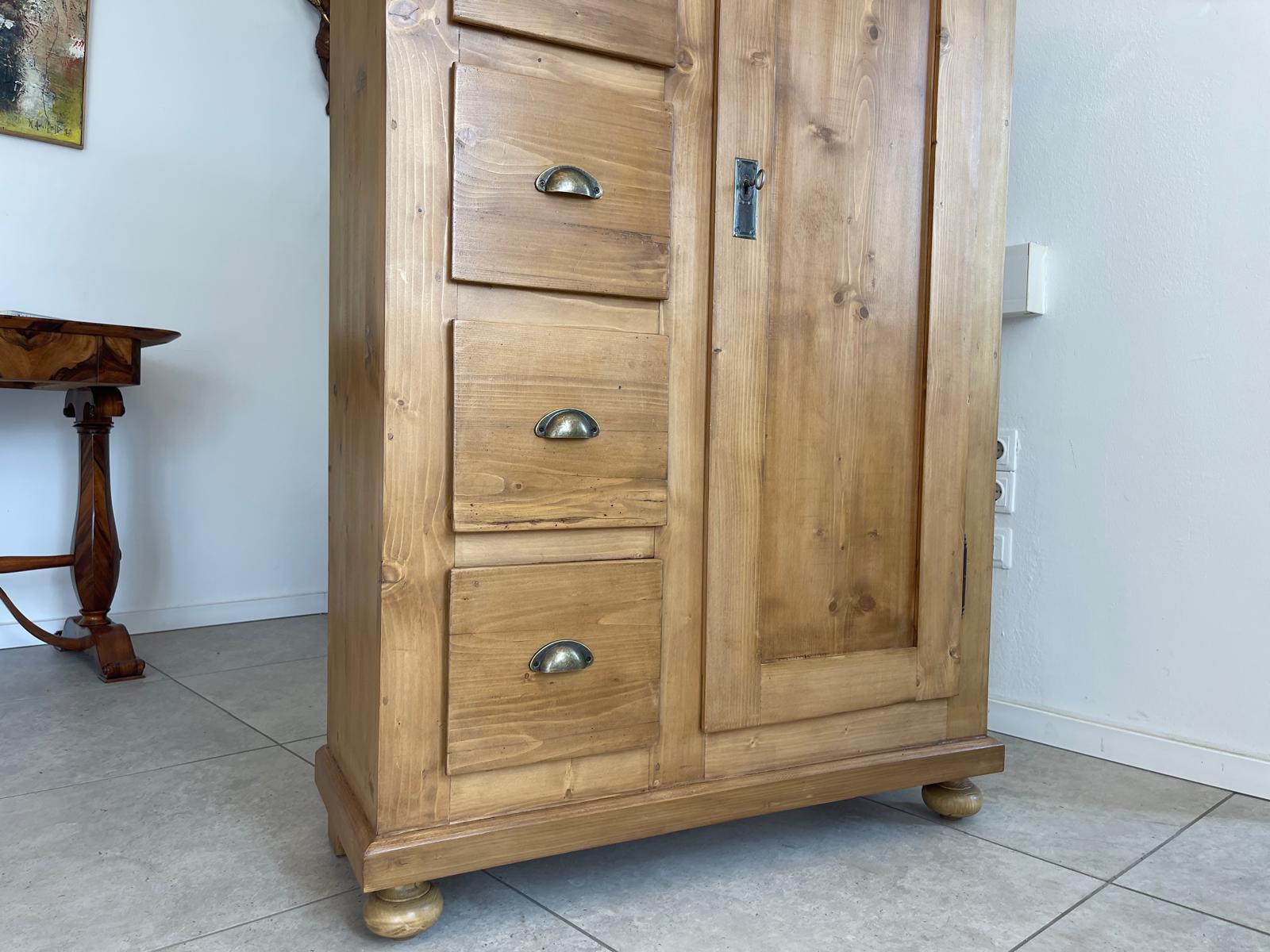 Antiker Biedermeier Brotschrank Almerschrank Vorratskasten Bauernkasten G1657