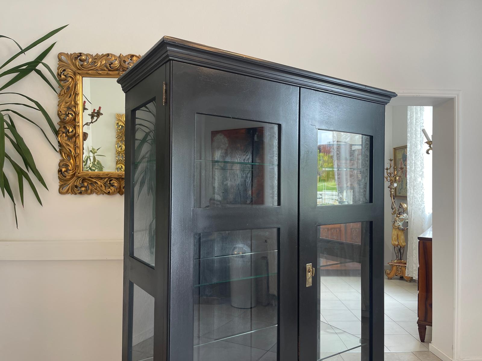 Sale Jugendstil Vitrine / Bücherschrank/ Antiquität / Originalstück G1616