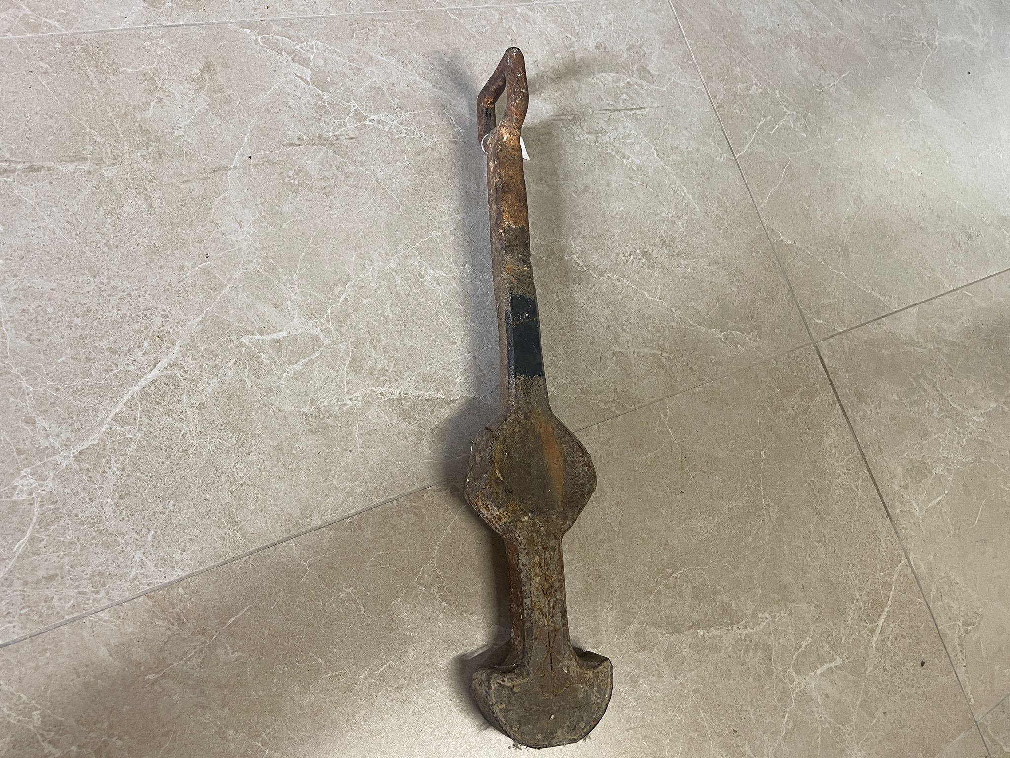 Wuchtiger Glockenklöppel aus Eisen – um 1850 Eisenklöppel G1637