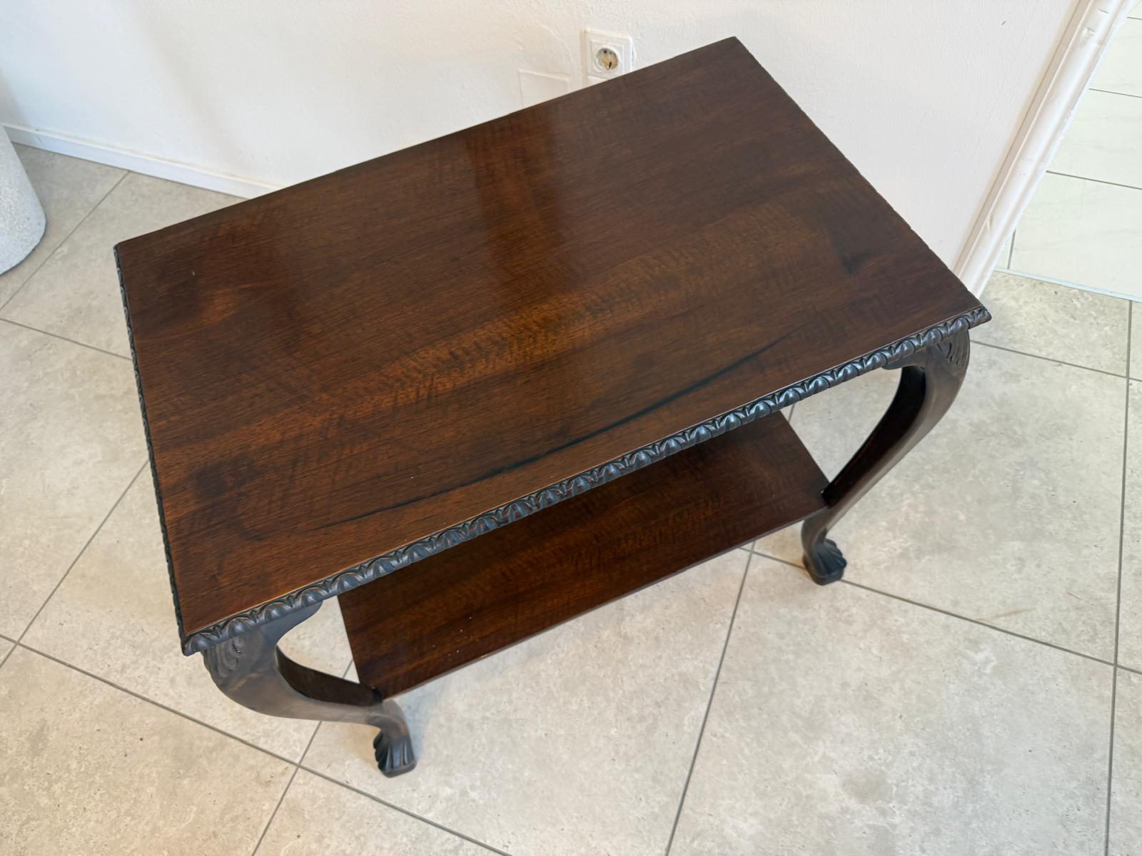 Originaler Historismus Tisch Serviertisch Beistelltisch Unikat D2931