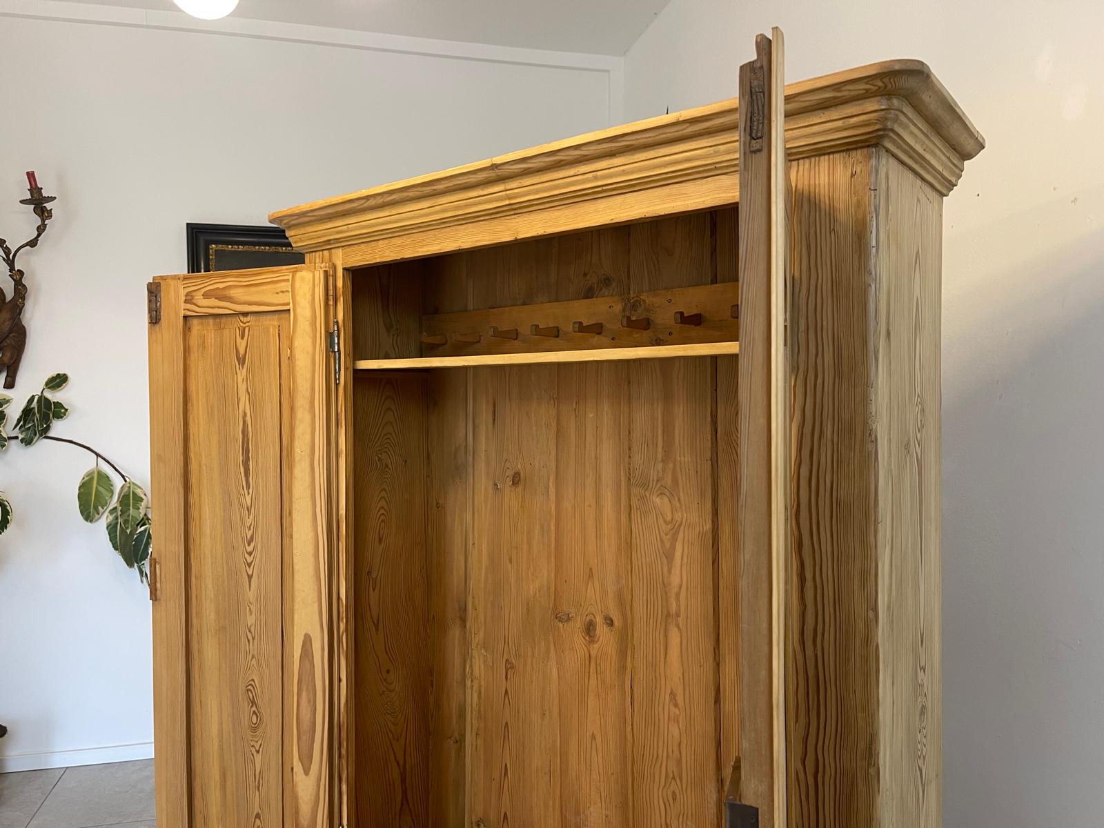 Steirischer Biedermeier Bauernschrank Naturholzschrank G1148