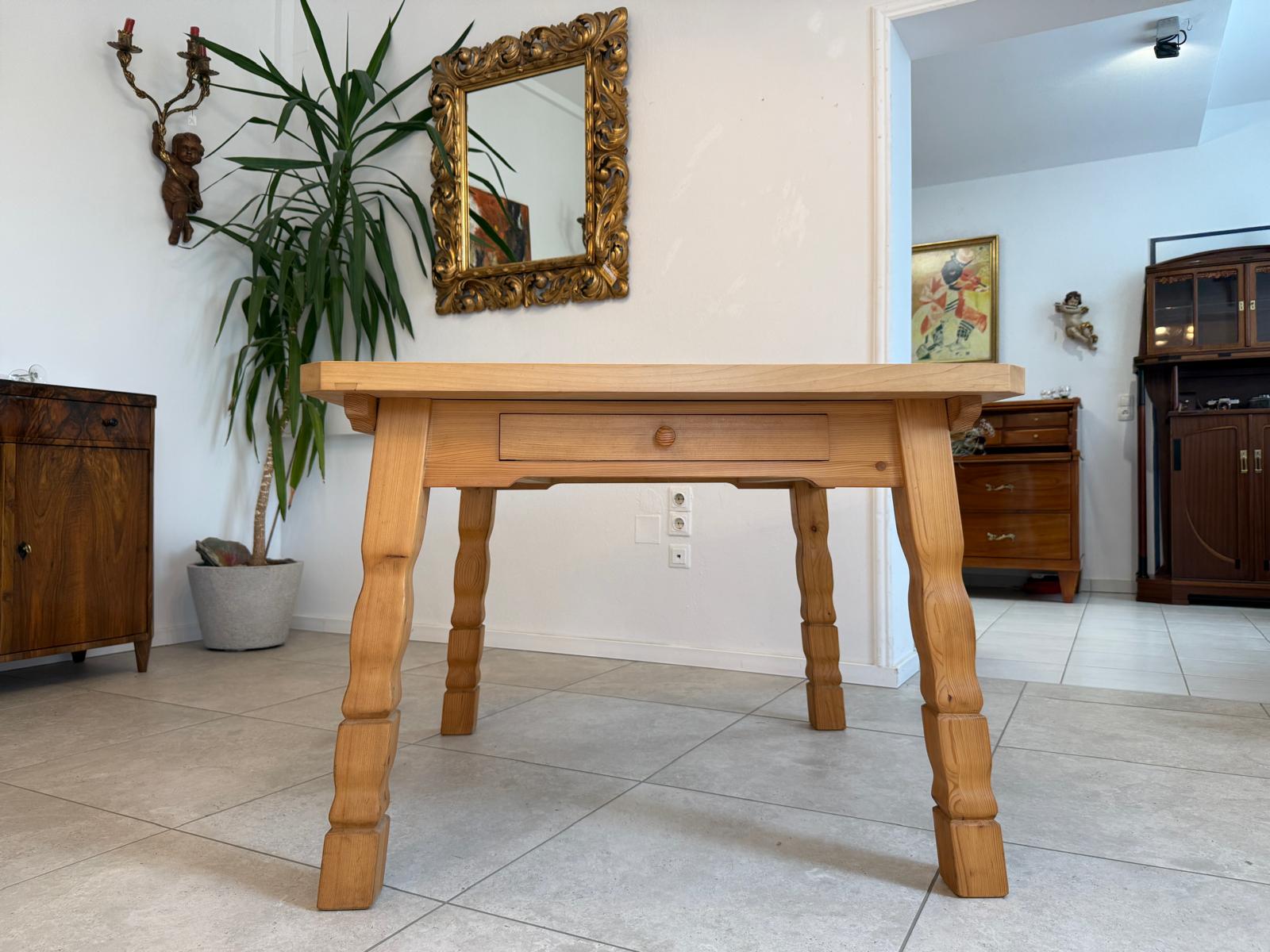 Alter Bauerntisch Beistelltisch Esstisch G1895