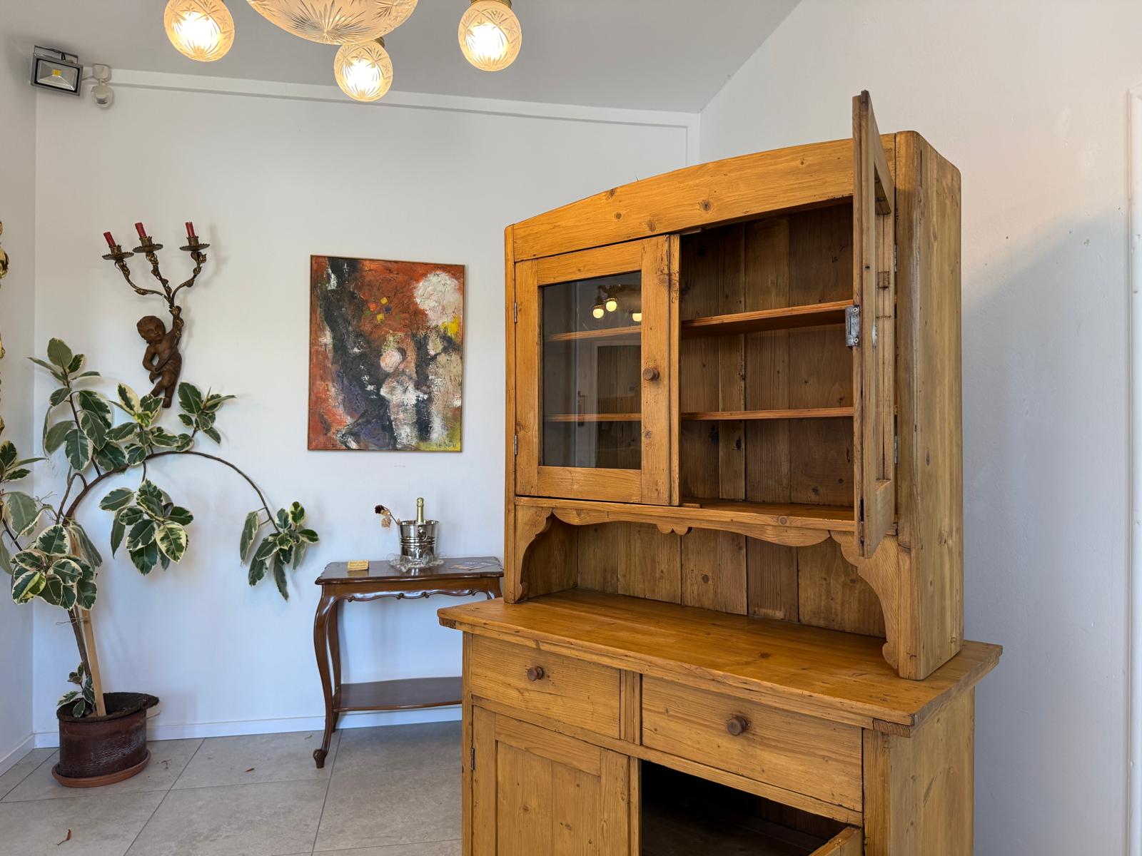 Jugendstil Küchenbuffet Küchenschrank Küchenkredenz G1836