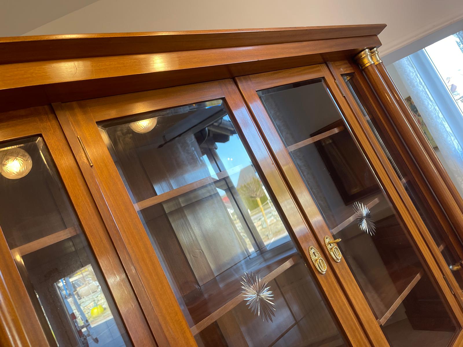 2cf76305-59ef-46ca-b1bb-279d71aaf8a8 Sale Original Jugendstil Vitrine Bücherschrank B1123
