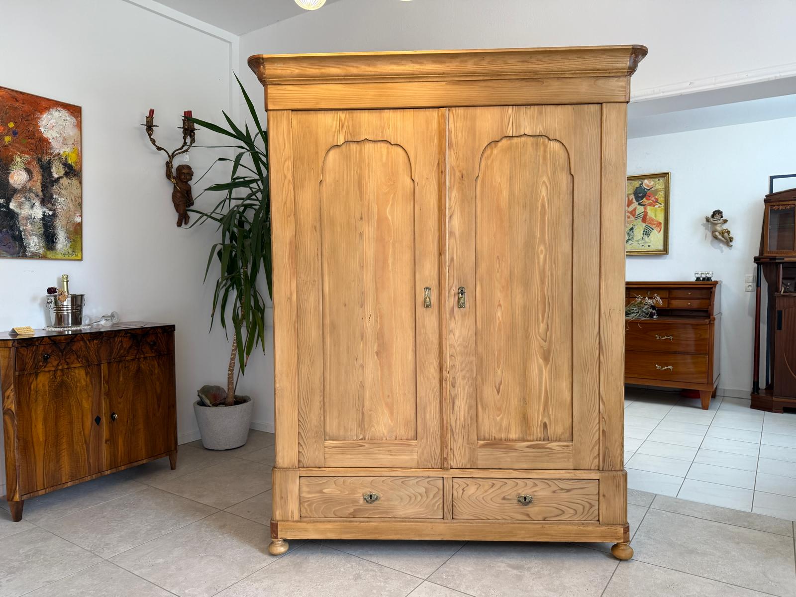 Sale Bauernschrank Biedermeierschrank Zerleger Antiquität Bauernmöbel G1906