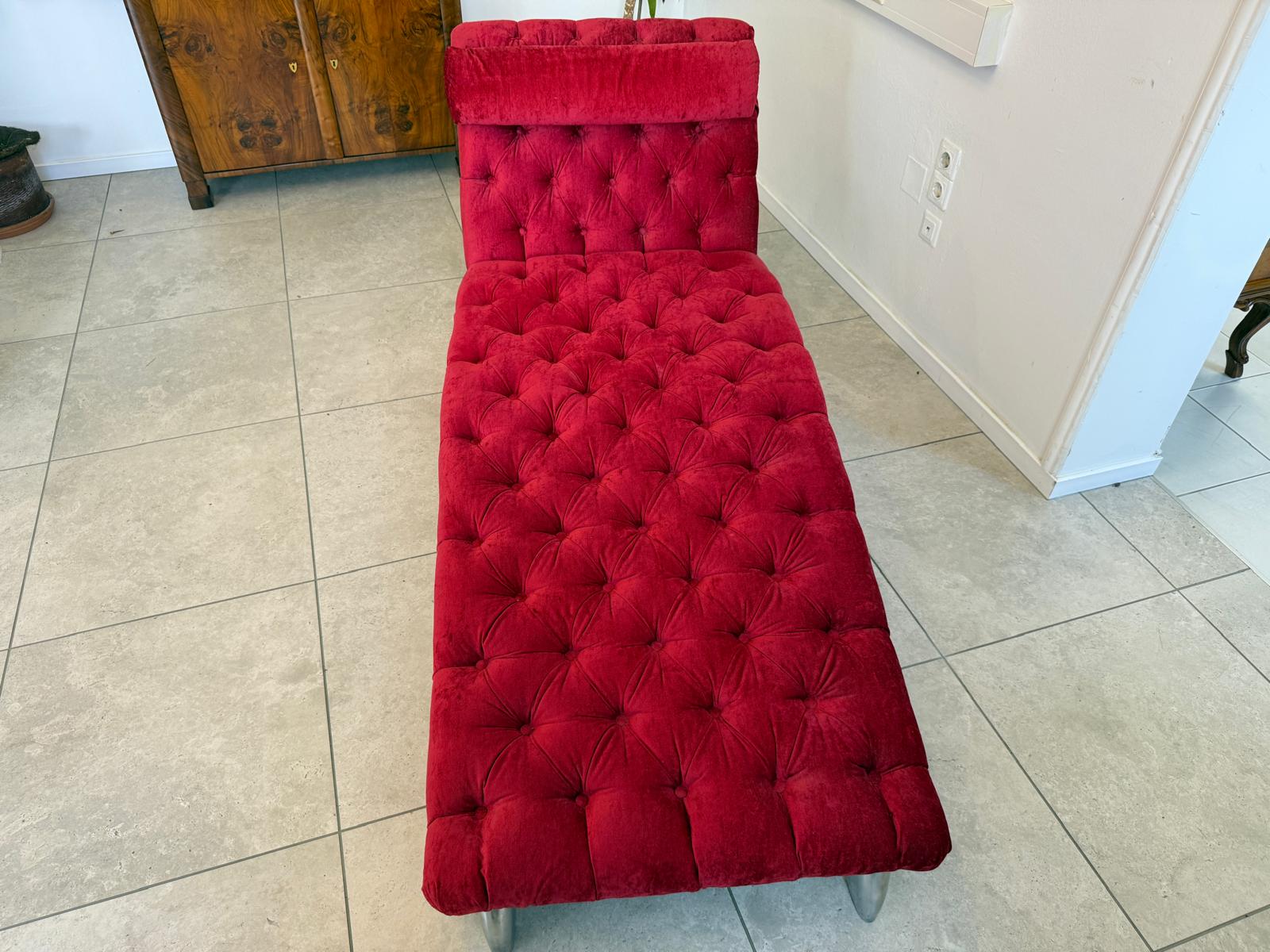 Chesterfield Clubsofa Diwan Couch Antikbraun Zigarrenbraun D2519