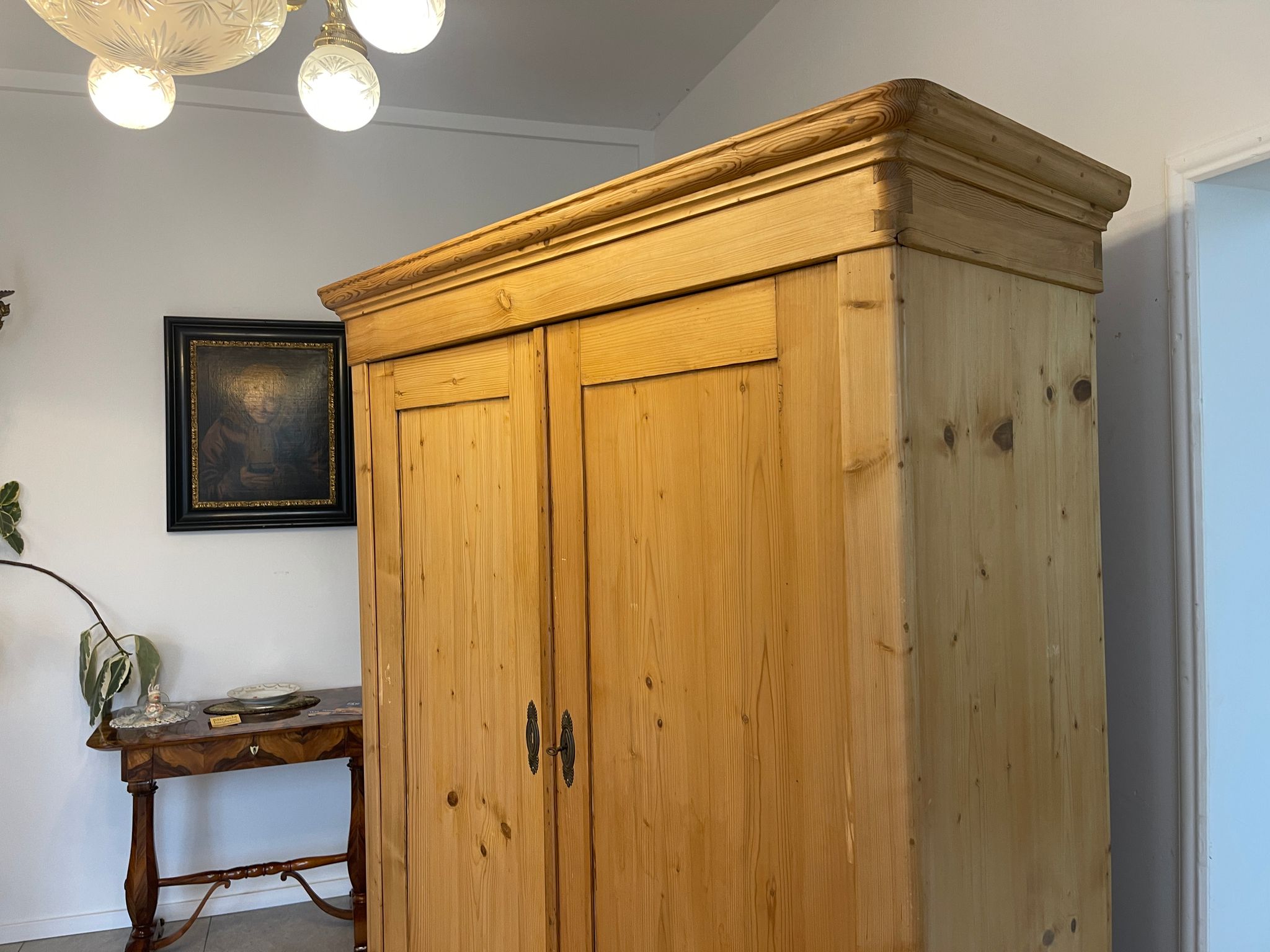 Sale Biedermeier Bauernschrank Naturholzschrank Bauernkasten G1516