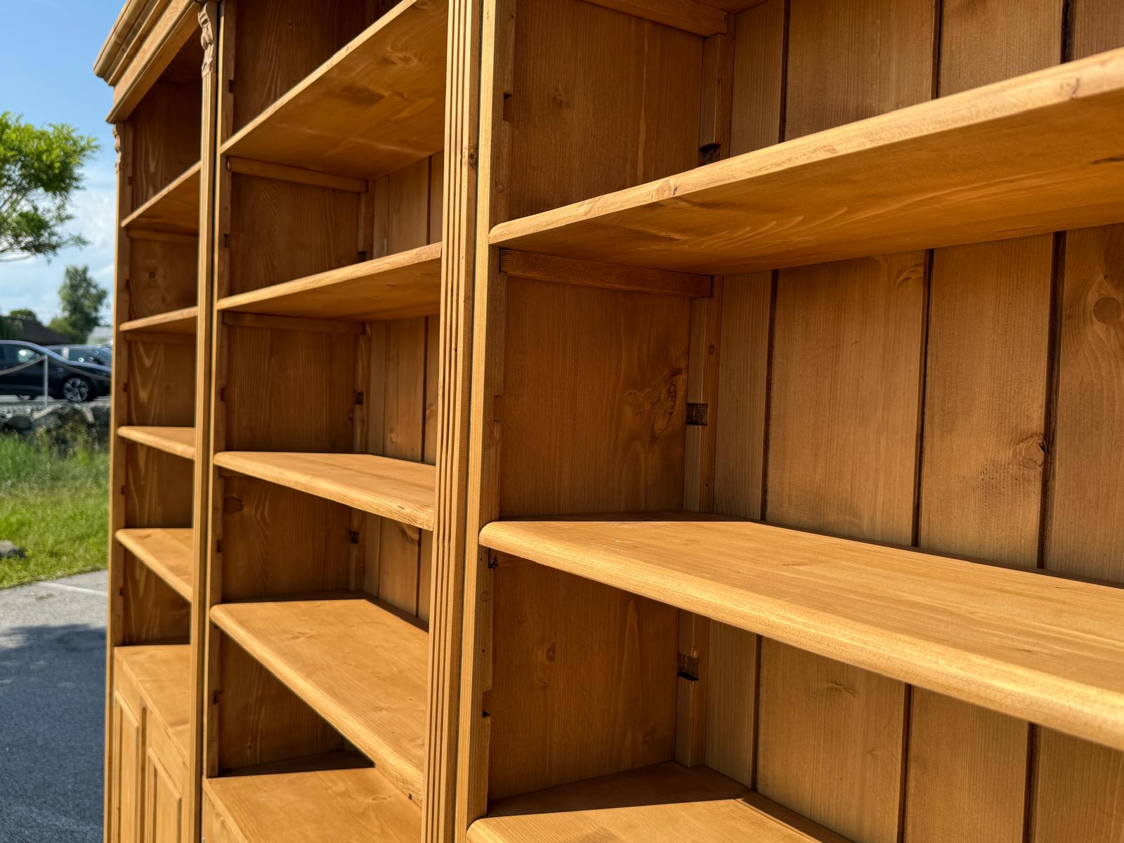 Grosses Bücherregal Stellage Bücherschrank Bauernkasten Bücherwand G1800