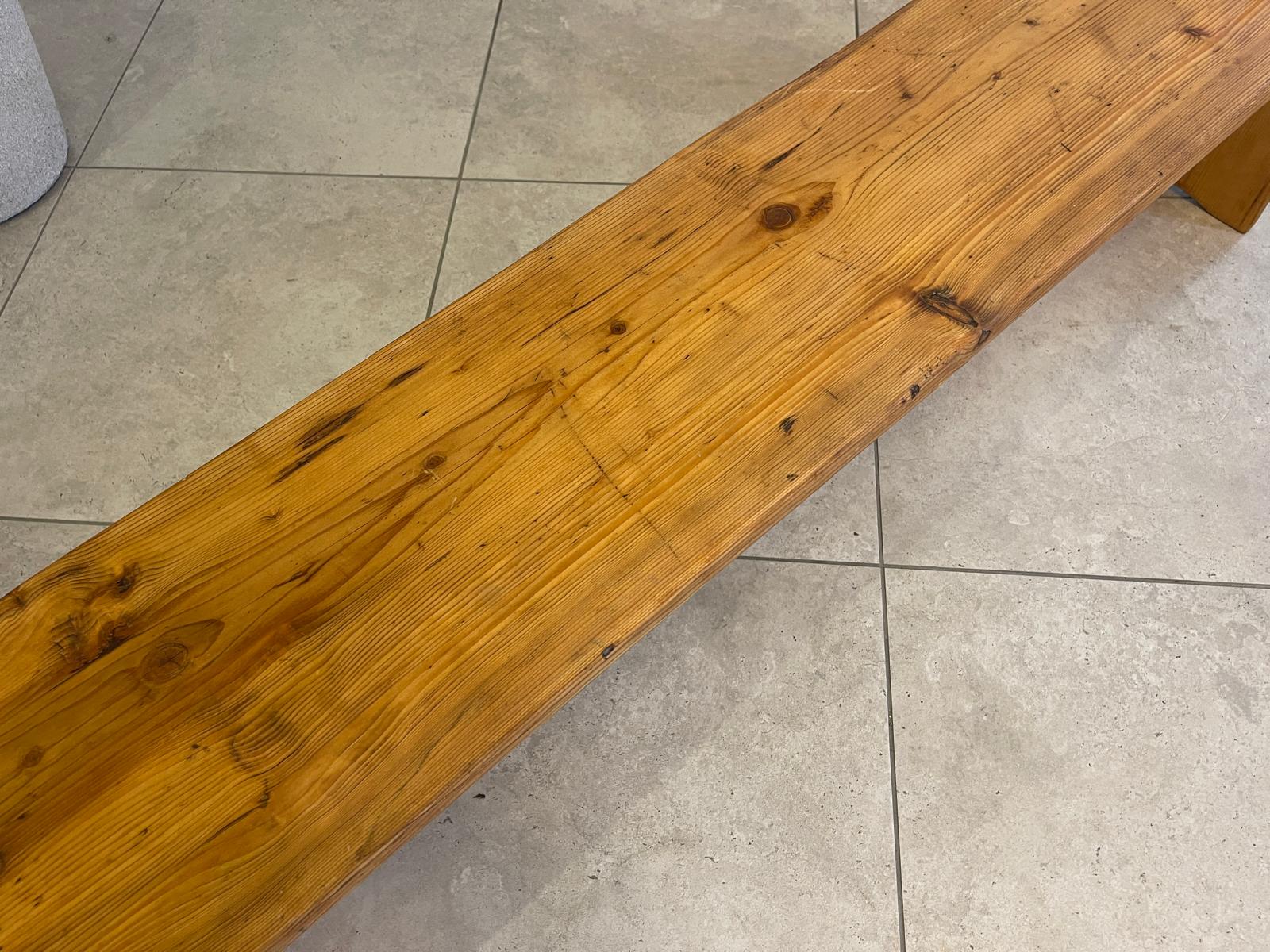 Altes  Bankerl Sitzbank Bankerl Massivholz Bauernbank 191cm  A5165