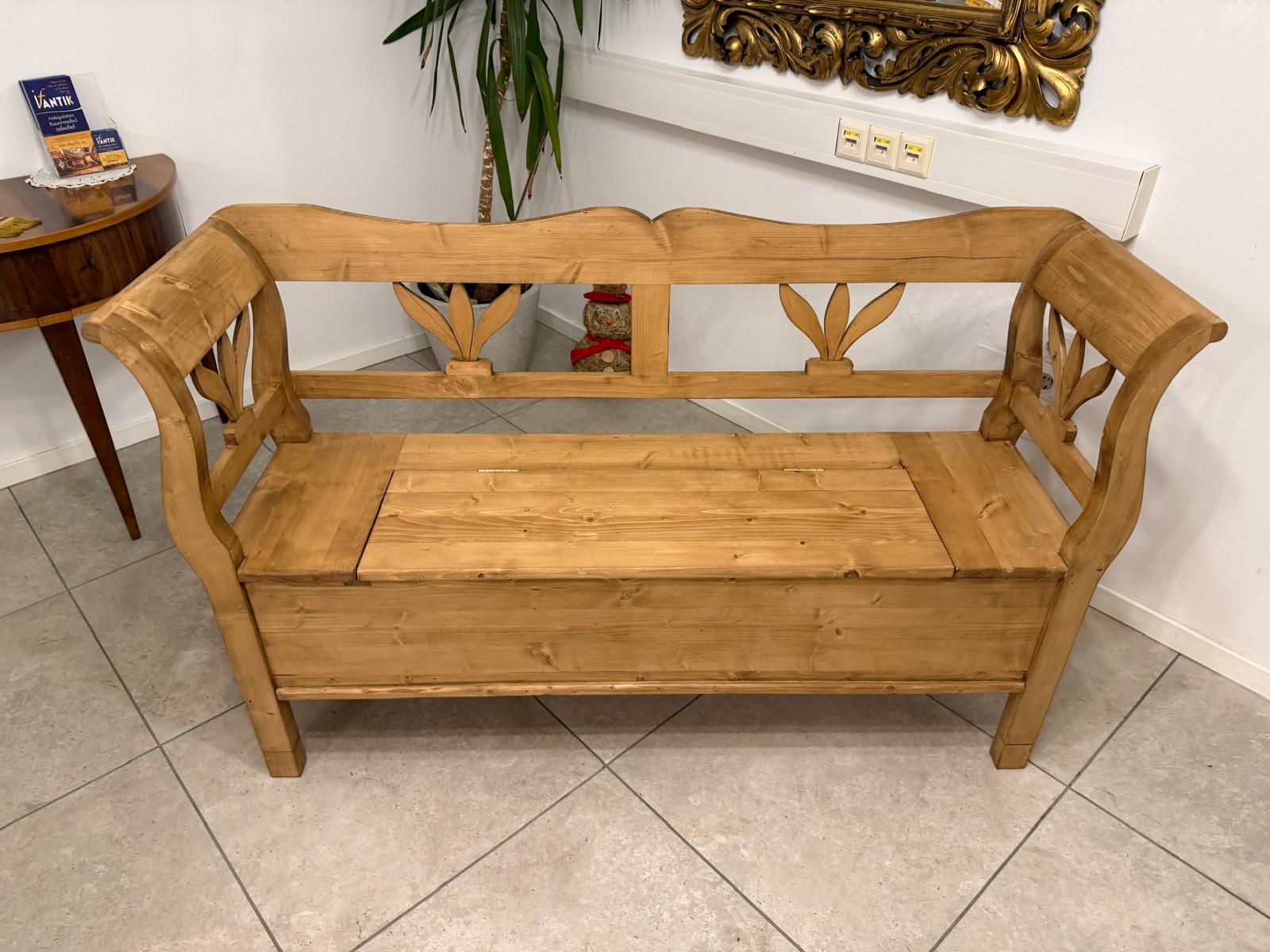 Truhenbank Küchenbank Bauernmöbel Bauernmöbel G2360