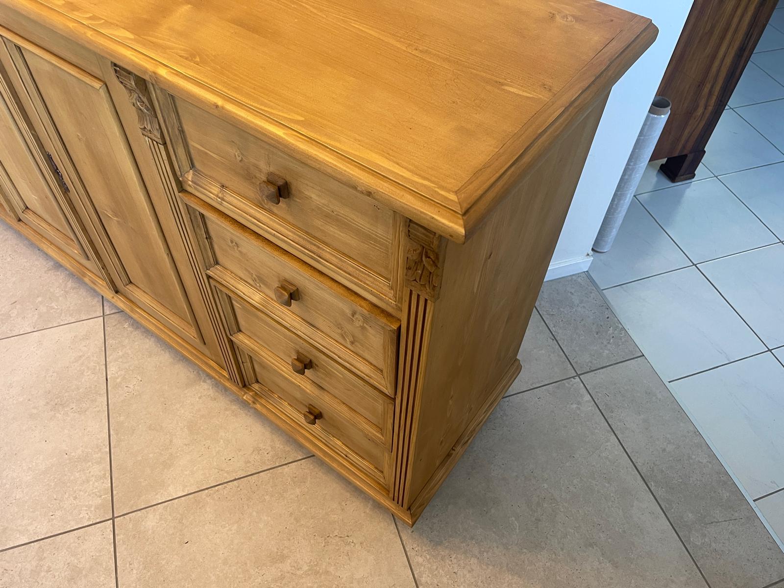 Massivholzkommode Ladenkommode Bauernmöbel Bauernmöbel Bauernschrank G1298