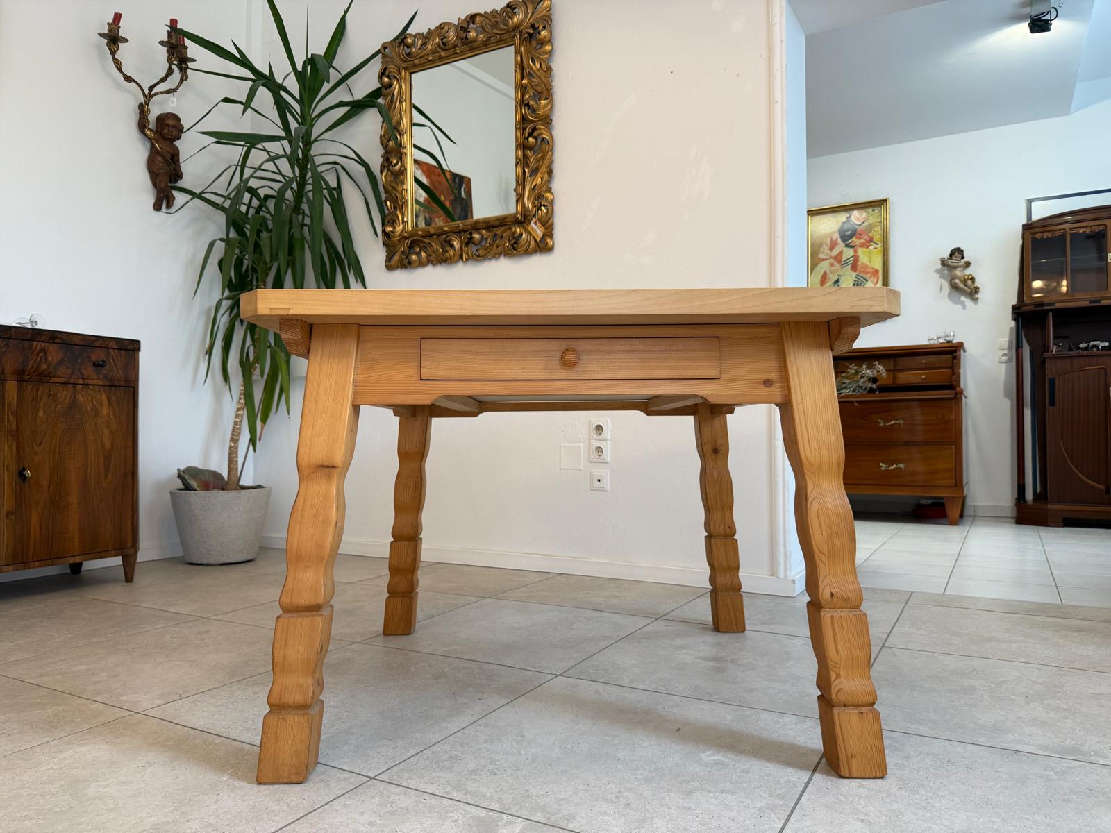 Alter Bauerntisch Beistelltisch Esstisch G1895