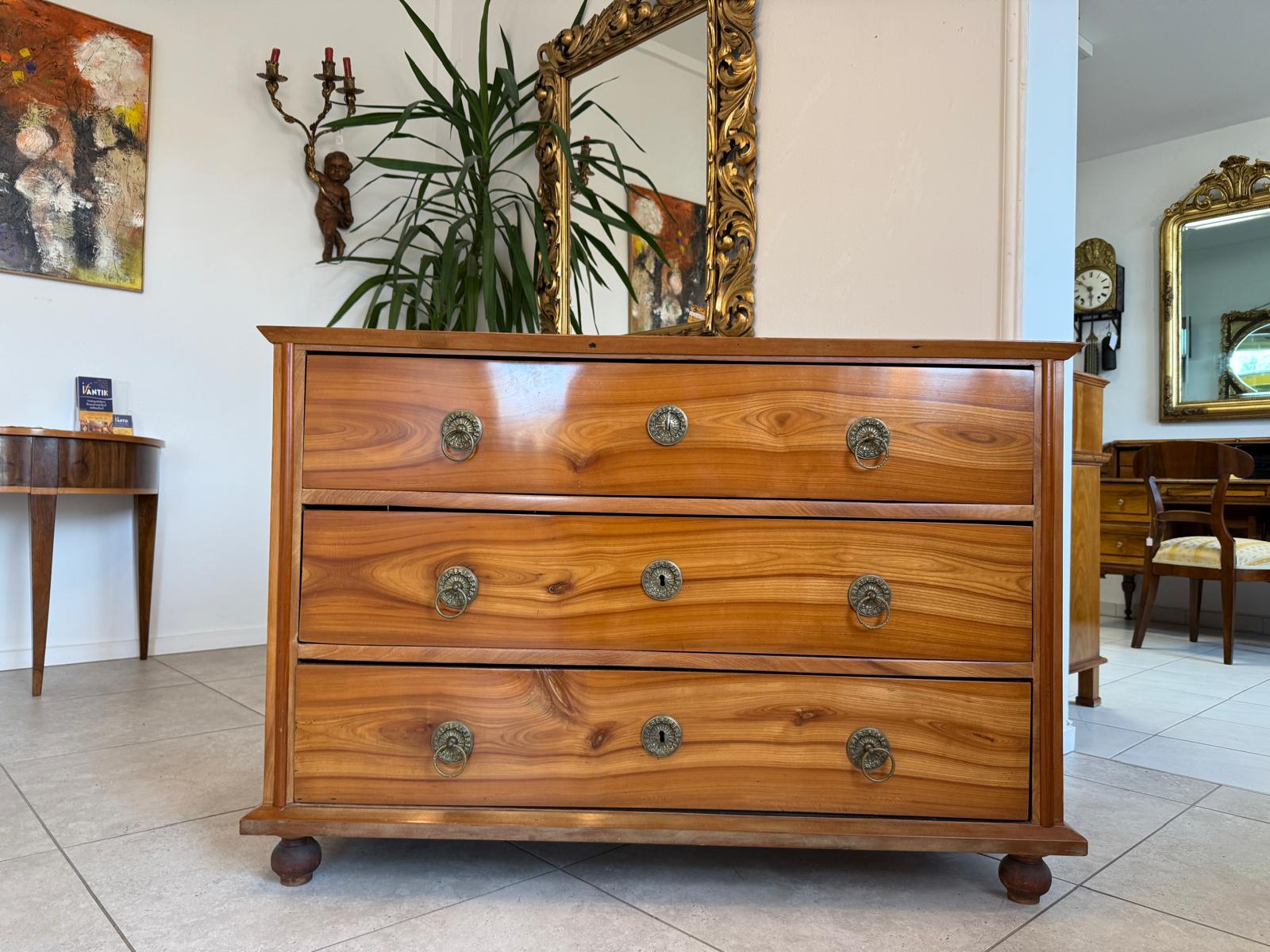 Sale Originale Biedermeier Kommode Kirschholz G2253