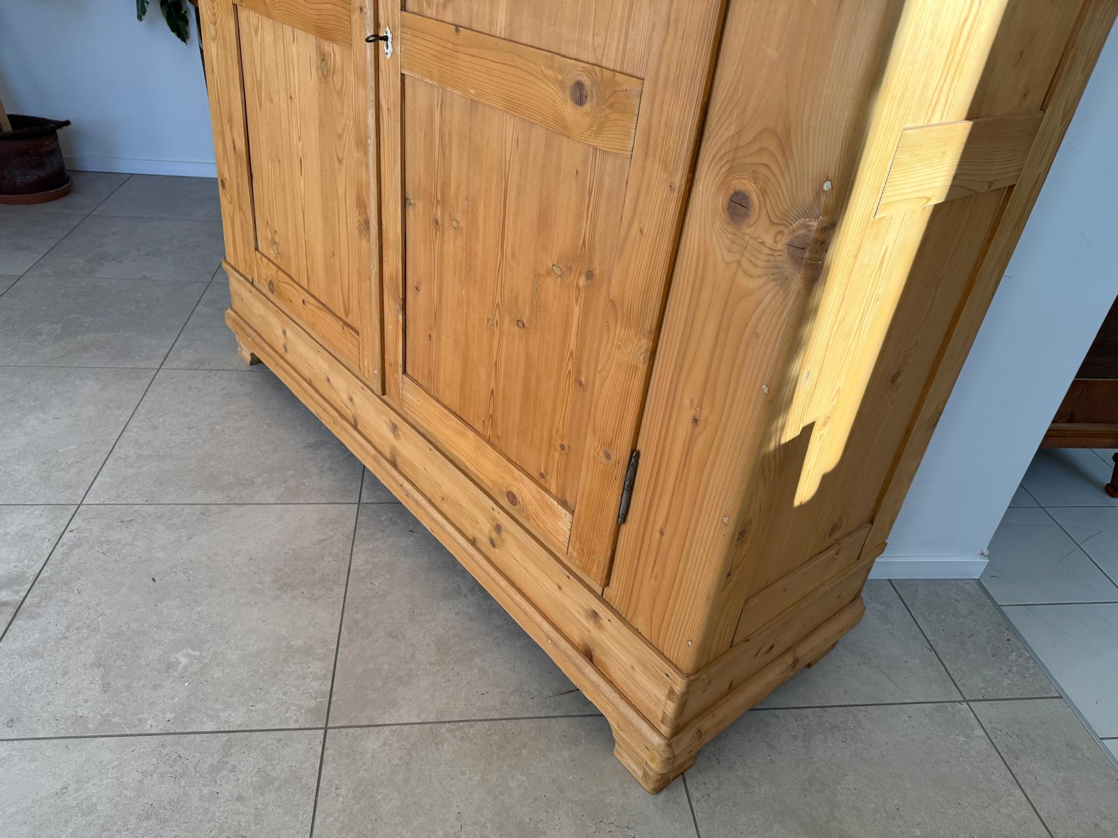 Originaler Bauernschrank Biedermeierschrank Hallenschrank Bauernkasten G2177
