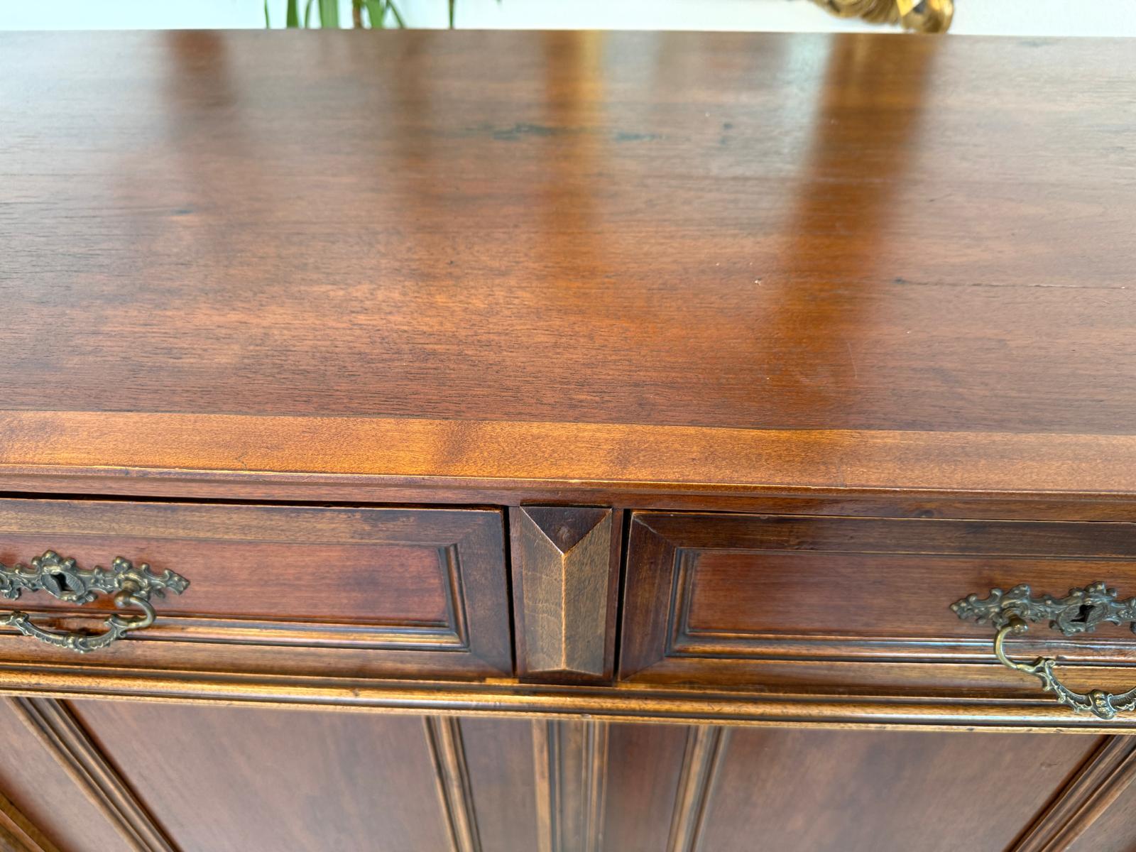 Originale Gründerzeit Anrichte Schrank Vertiko Schrank G1601