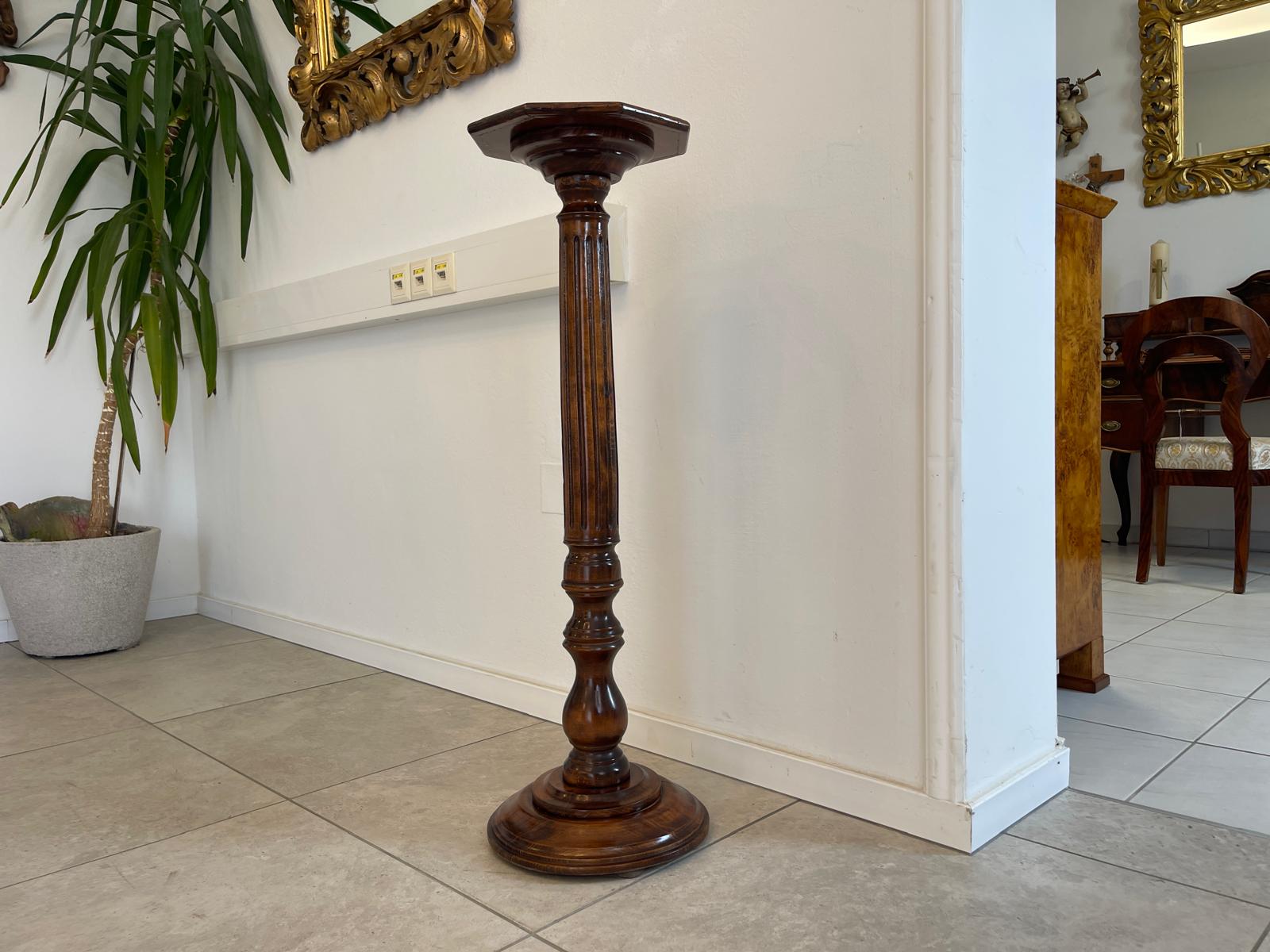 Postament Säule Podest Blumentisch Ablage Figurenpodest G1592