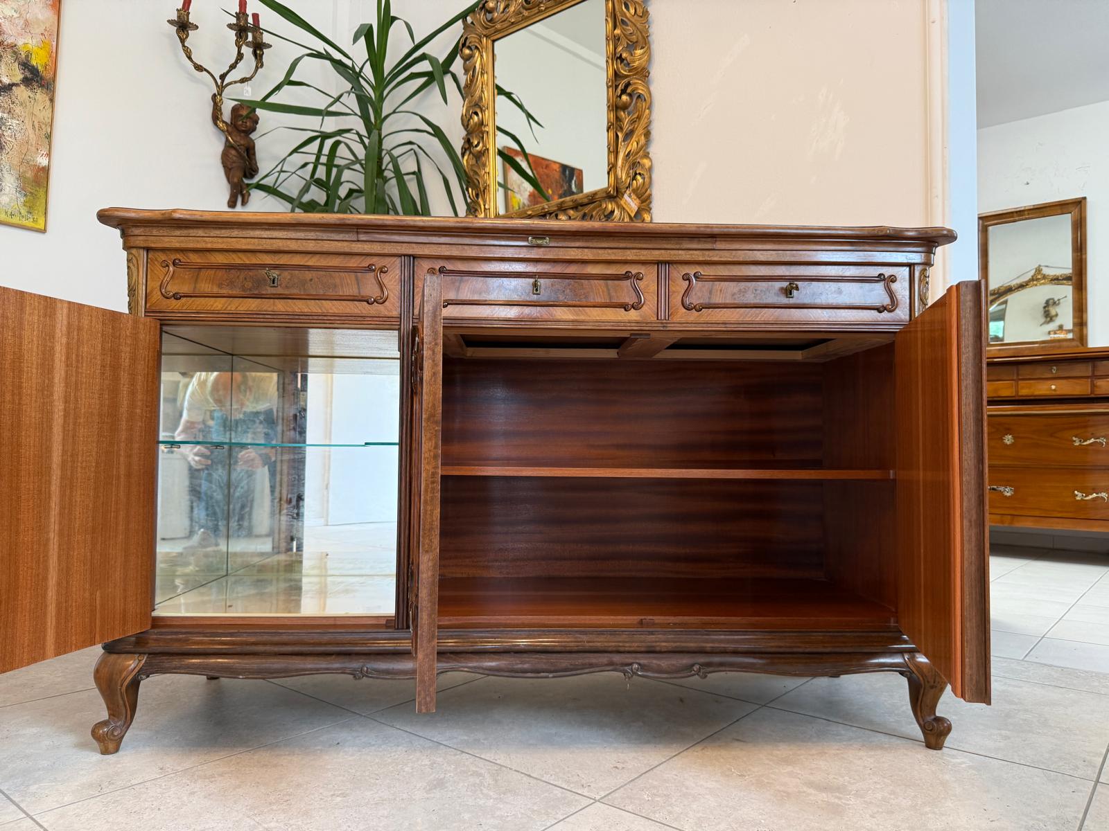 Barocke Anrichte Kommode Sideboard Ablage G1731