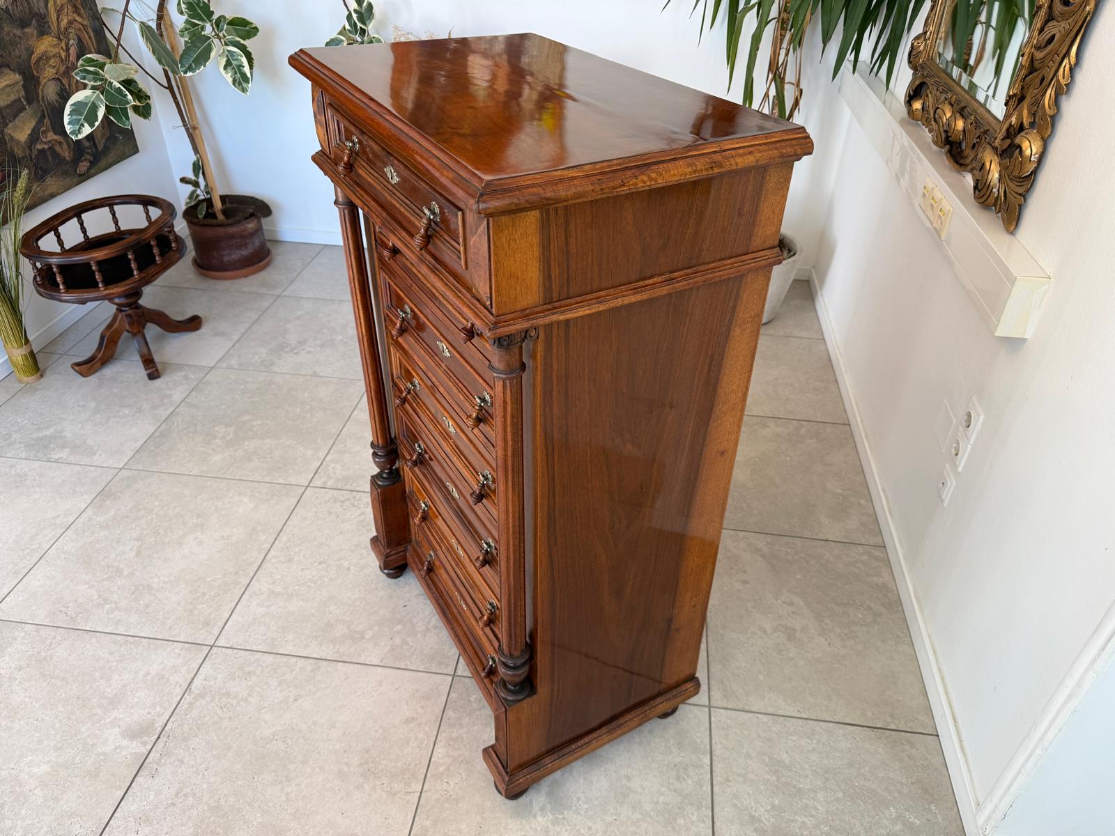 Restaurierte Gründerzeit 7 Ladenkommode Ladenkommode UnikatD2926