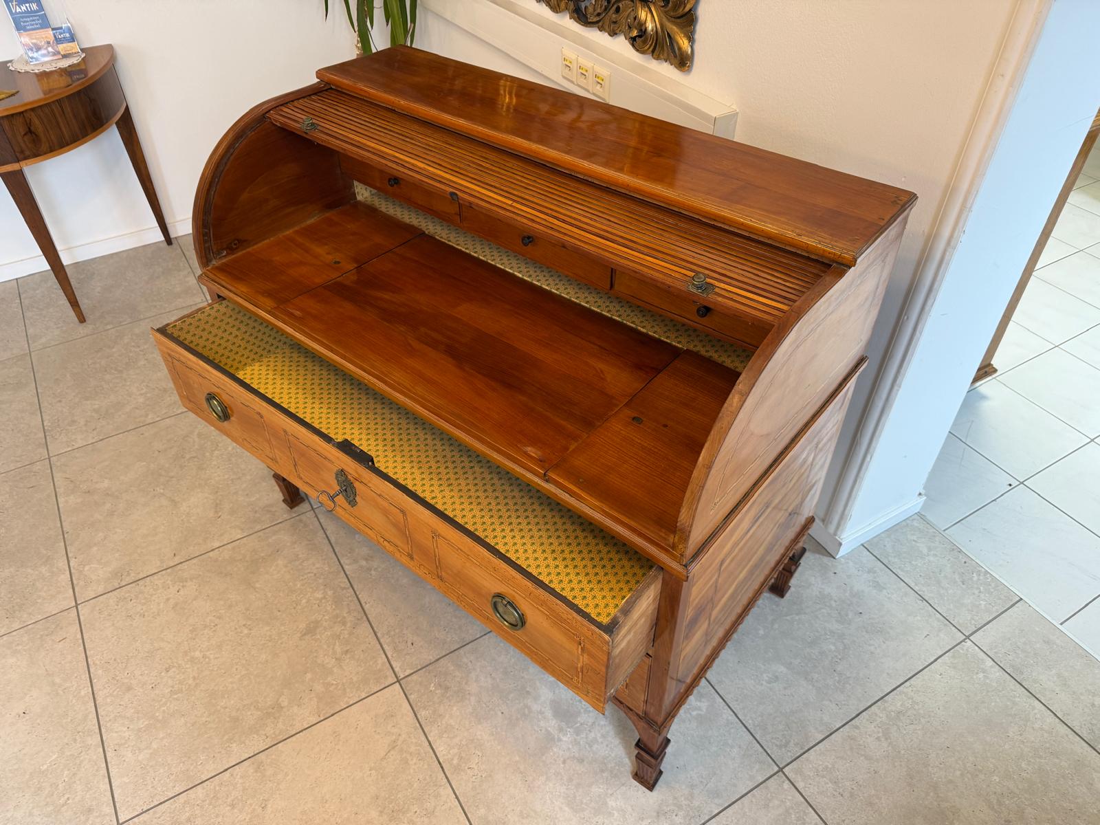 Sale Originaler Josefinischer Sekretär / Schreibtisch Klassizismus Antiquität D1050-1