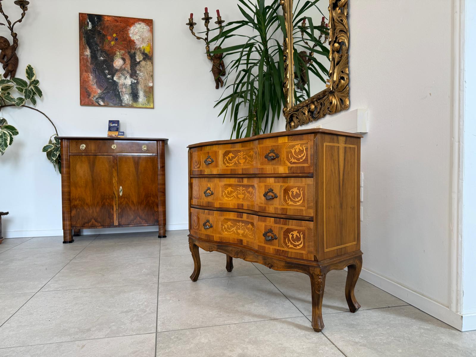 Kommode Barockstil Stilkommode Barock Stilmöbel Sideboard D2317