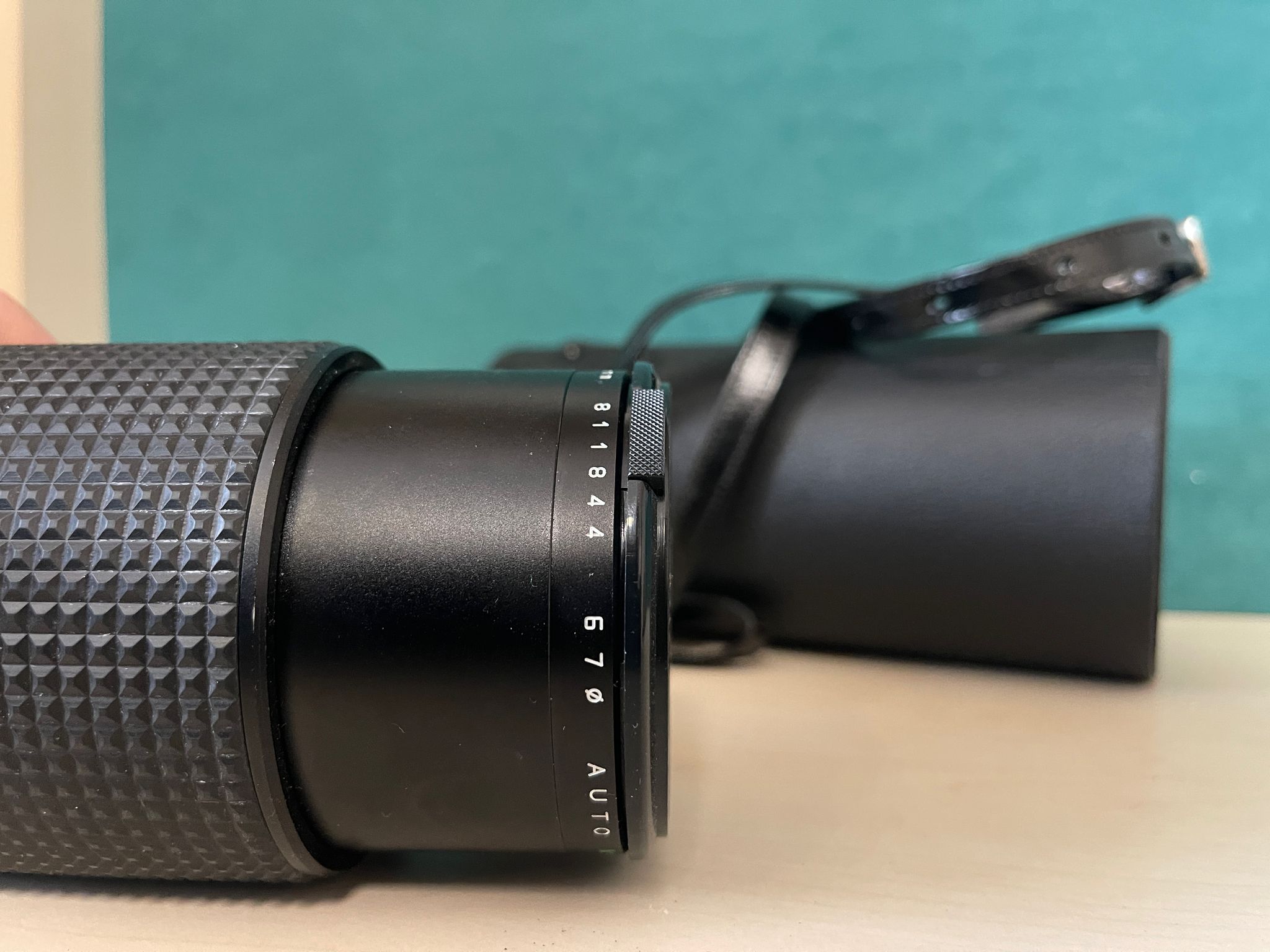 Auto Makinon Zoom 80–200mm f/3.5 – Vintage Teleobjektiv mit Tasche Foto5