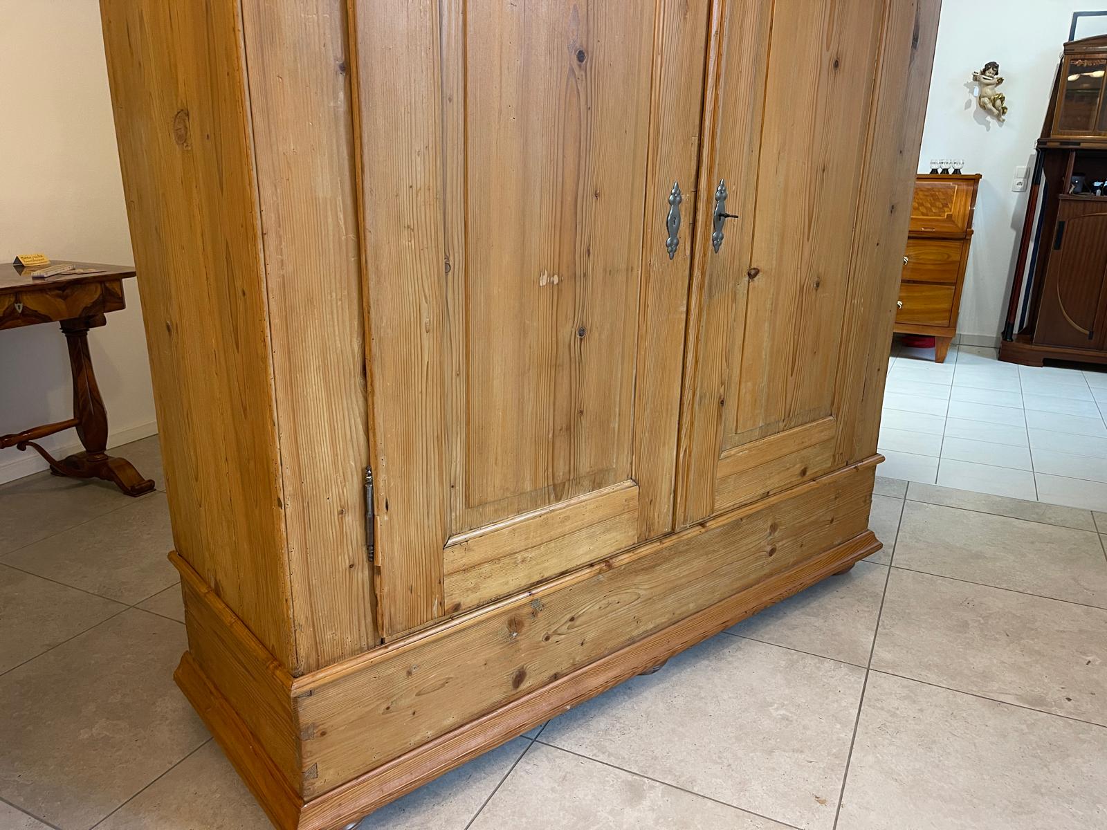 Originaler Bauernschrank Biedermeierschrank Hallenschrank Bauernkasten G1692